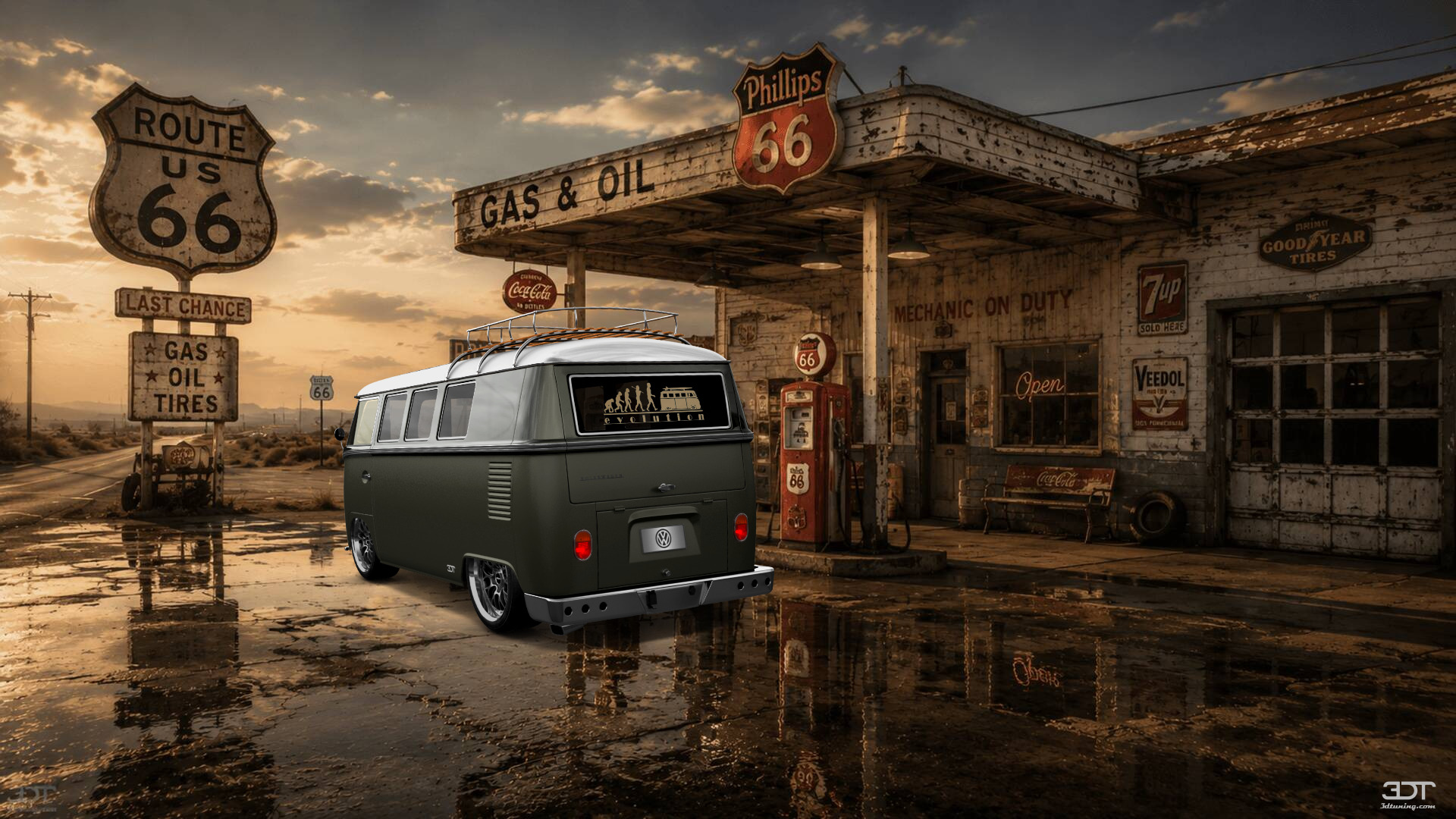 Tuning Volkswagen T1 Van 1950