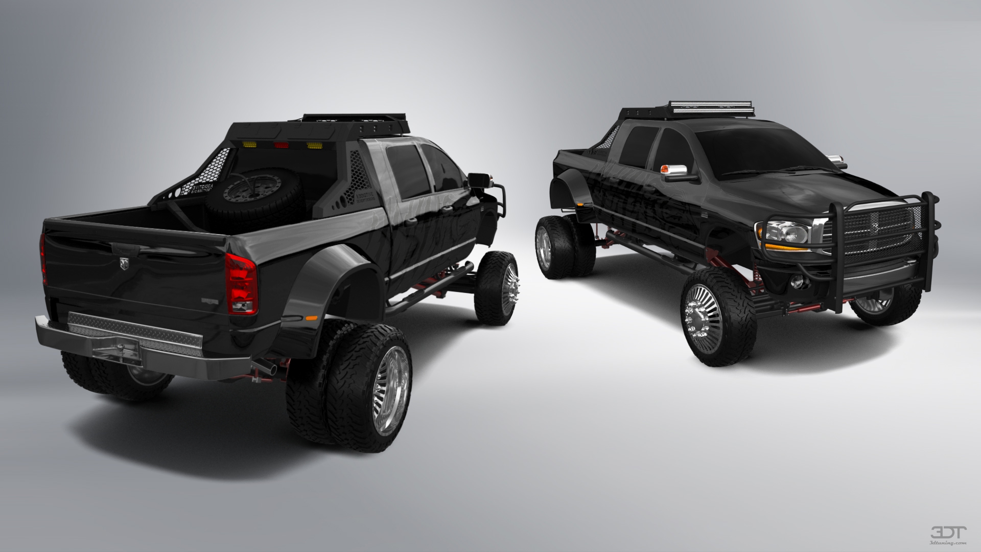 Dodge Ram 3500 Dually 4 Door pickup truck 2007 tuning