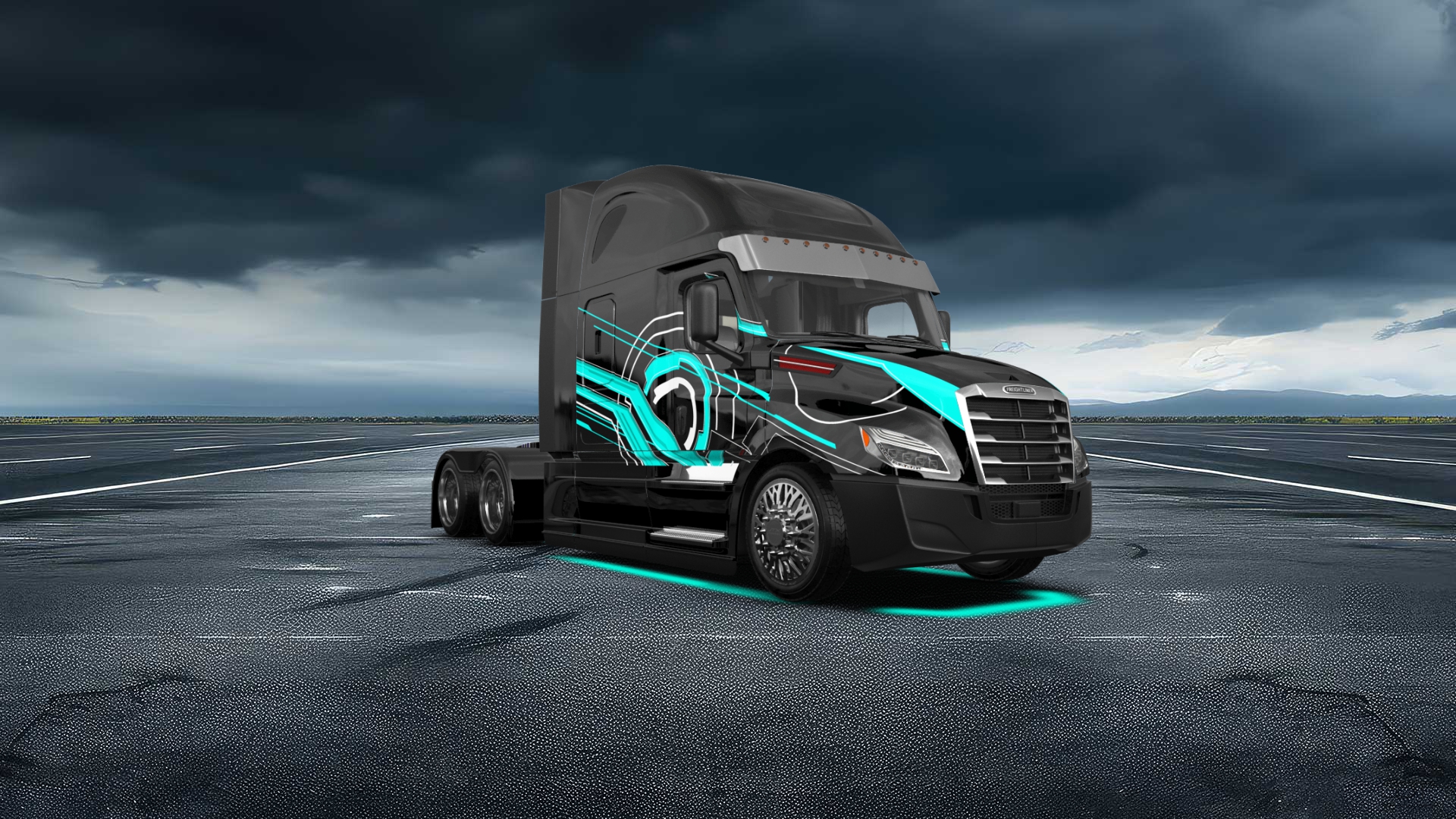 Freightliner Cascadia Sleeper Cab Truck 2018