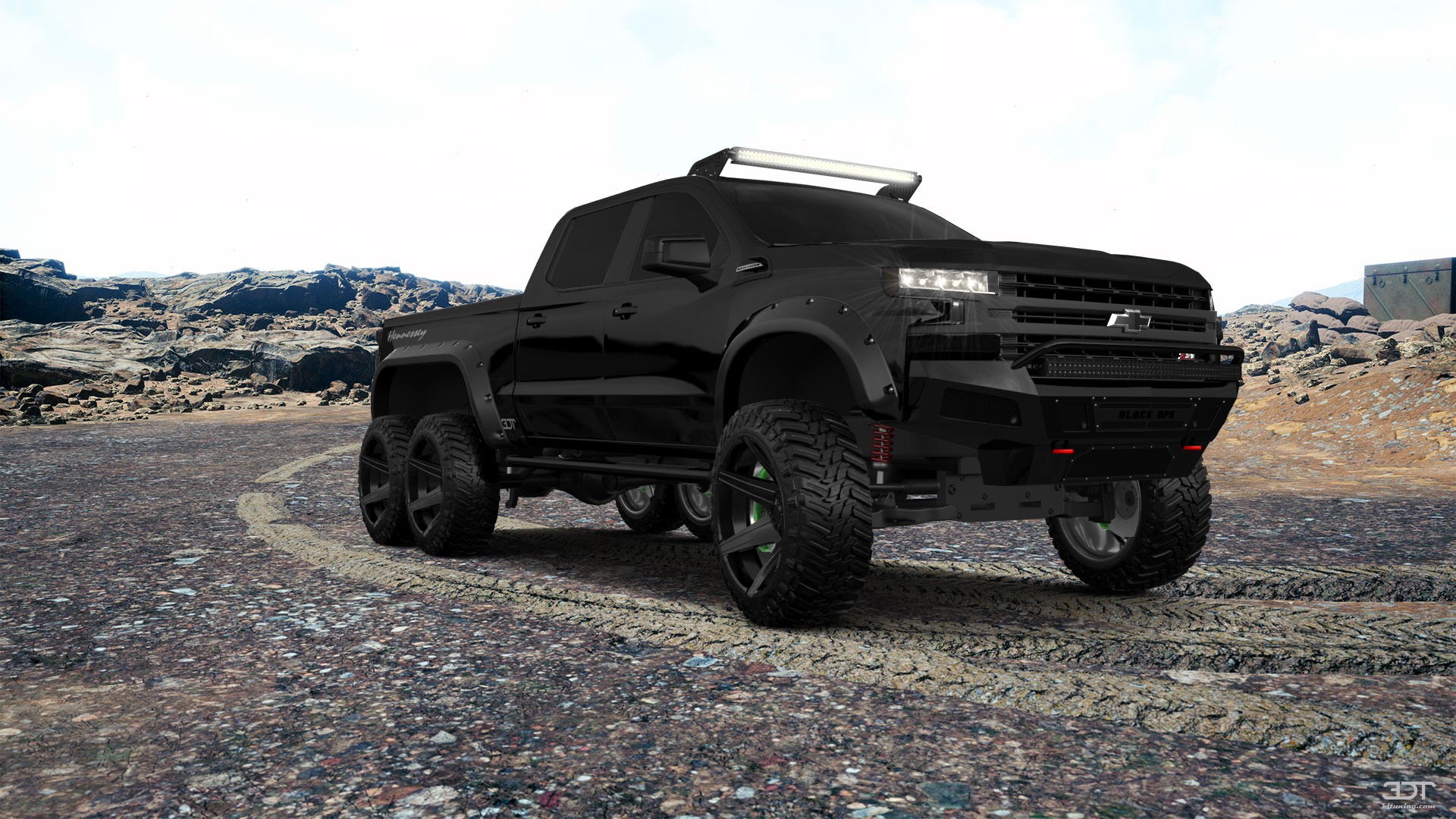 Chevrolet Silverado Hennessey Goliath 6X6 Truck 2020