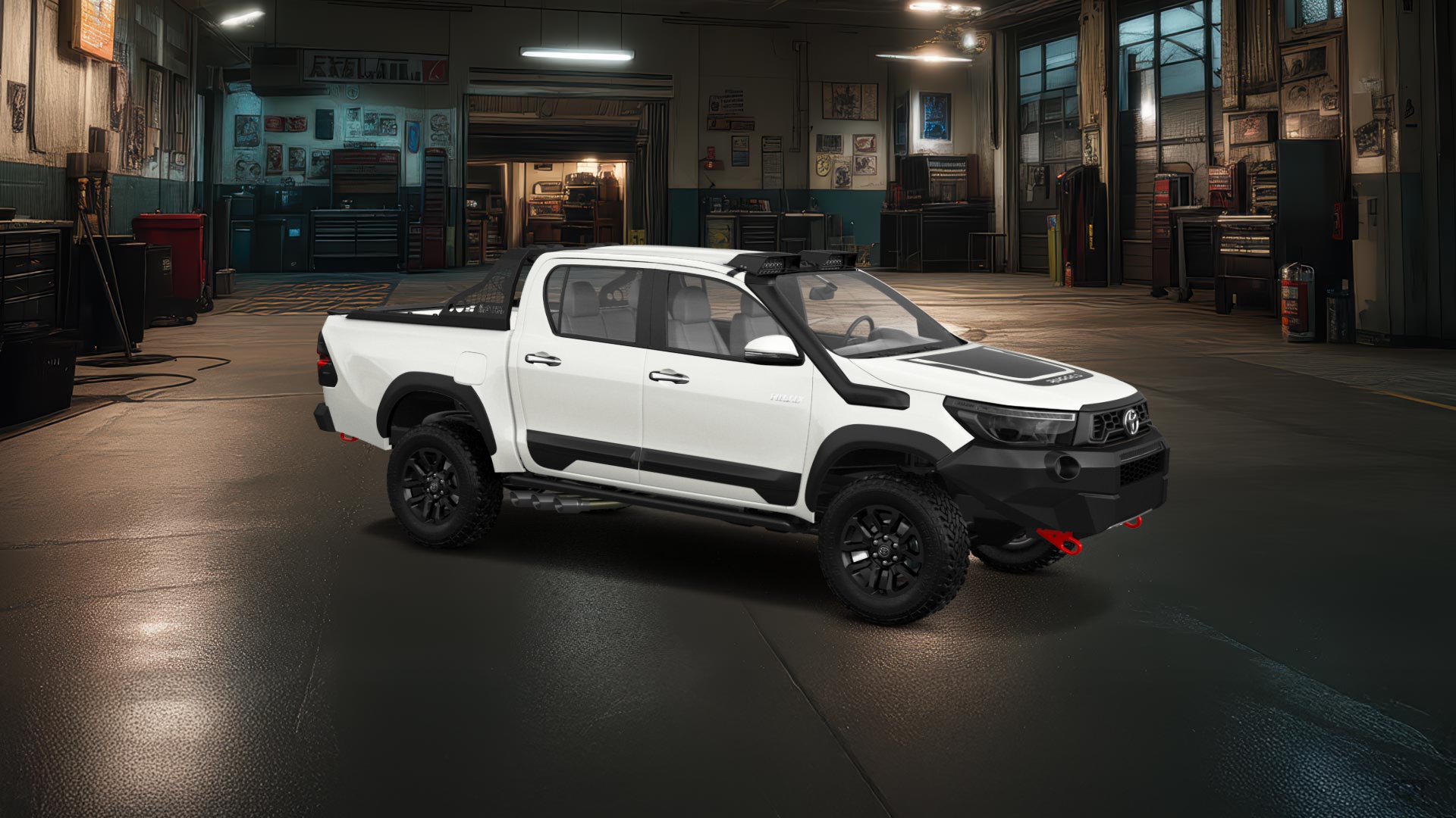 Toyota Hilux Double Cab 4 Door pickup truck 2015 tuning