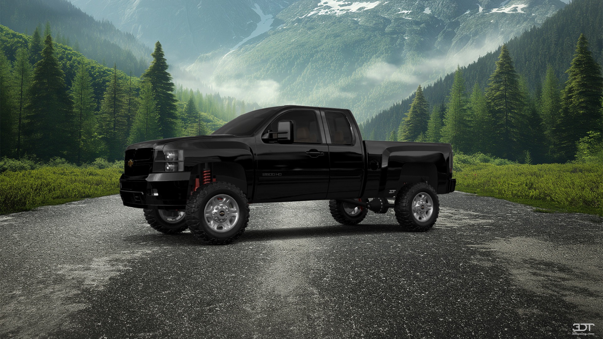 Chevrolet Silverado 2500 HD Extended Cab Pickup Truck 2007