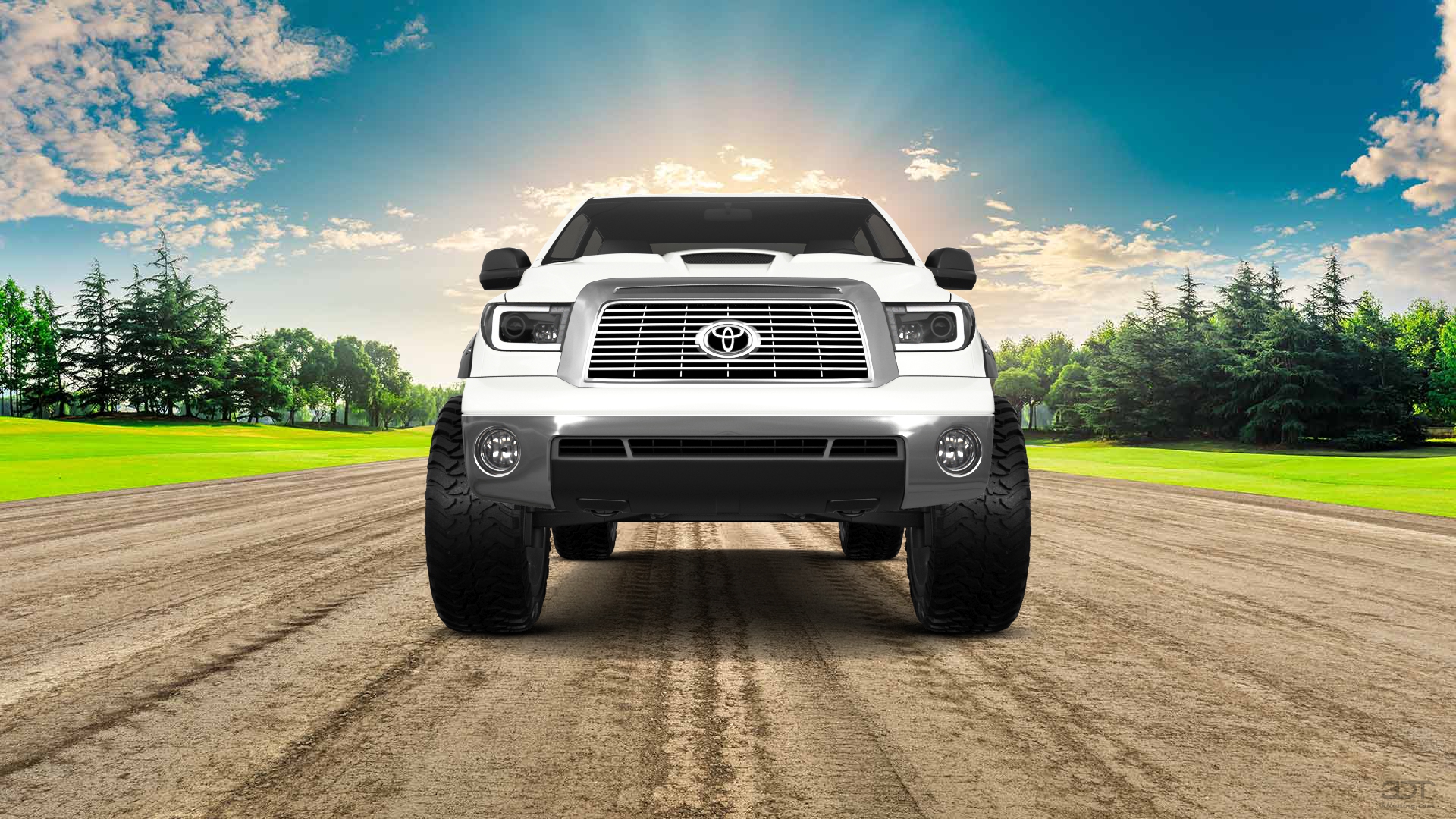 Toyota Tundra 5.5 ft box 4 Door pickup truck 2007