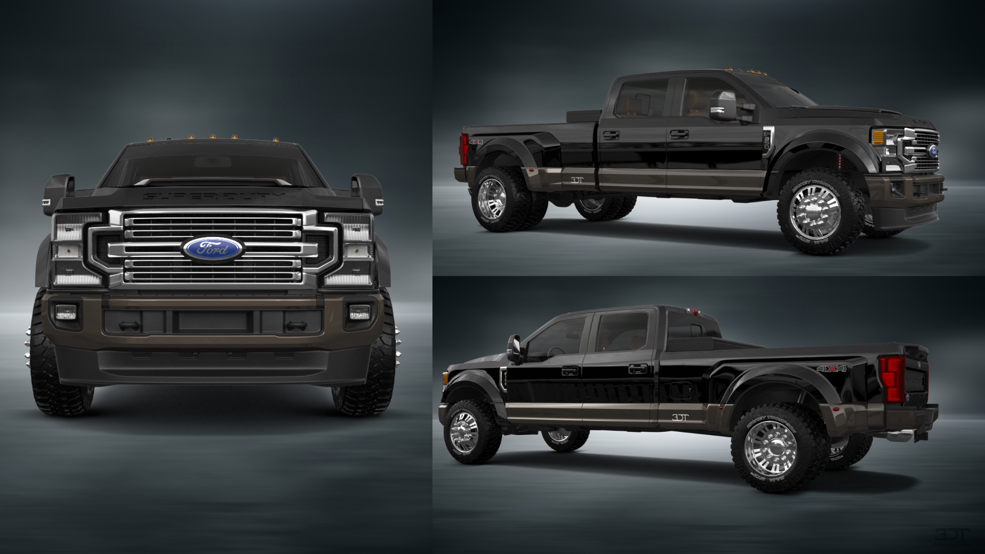 Ford F-350 DRW 4 Door pickup truck 2021 tuning