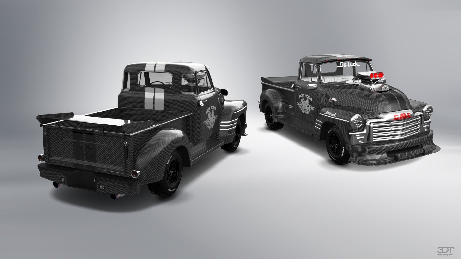 GMC 100 Stepside 2 Door pickup truck 1954 tuning
