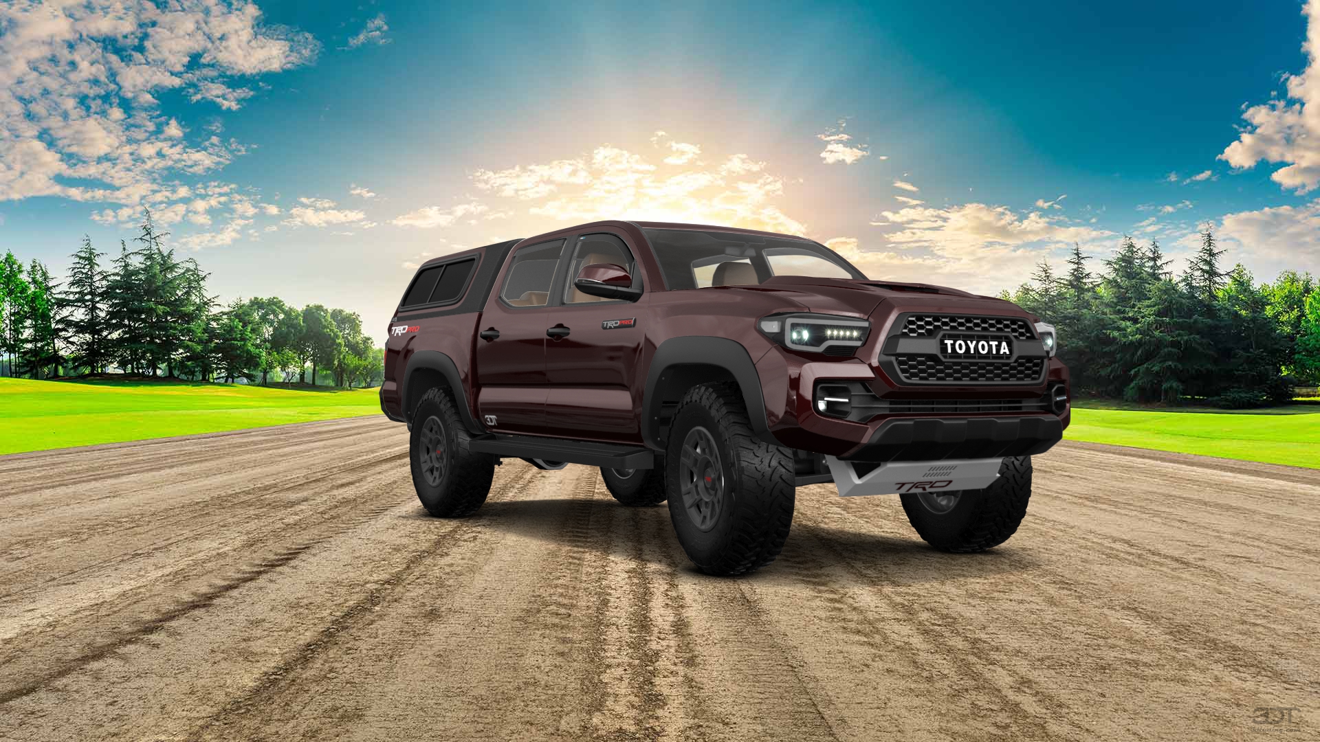 Toyota Tacoma 4 Door pickup truck 2018 tuning