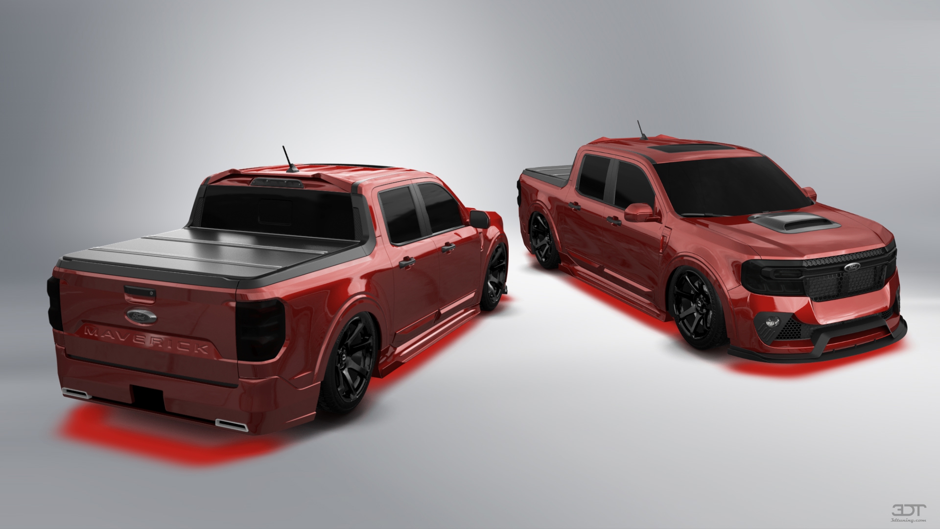 Ford Maverick 4 Door pickup truck 2022 tuning