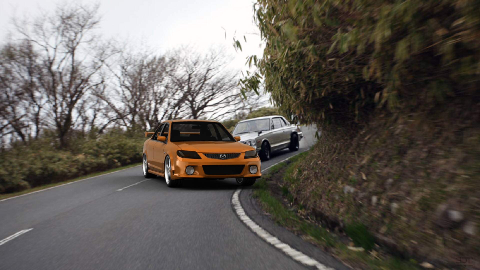 Mazda Familia Sedan 2001 tuning