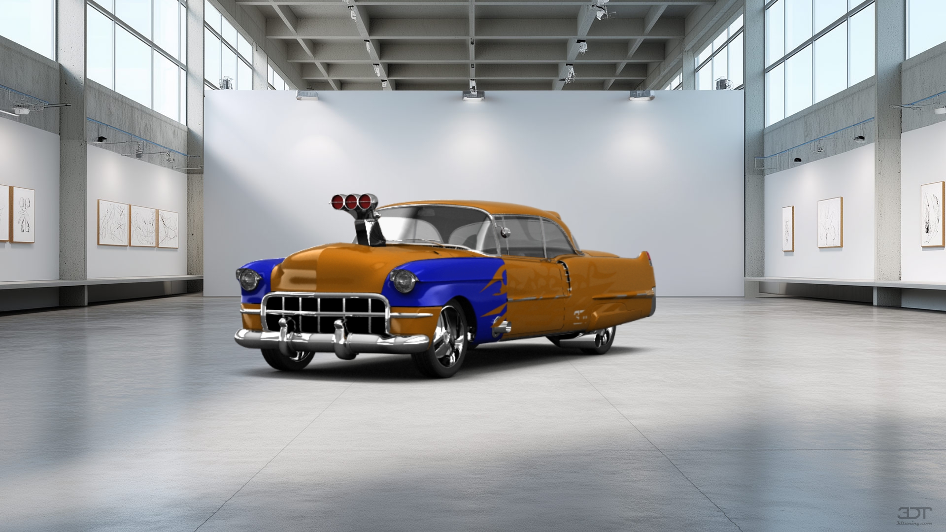 Cadillac De Ville Coupe 1956