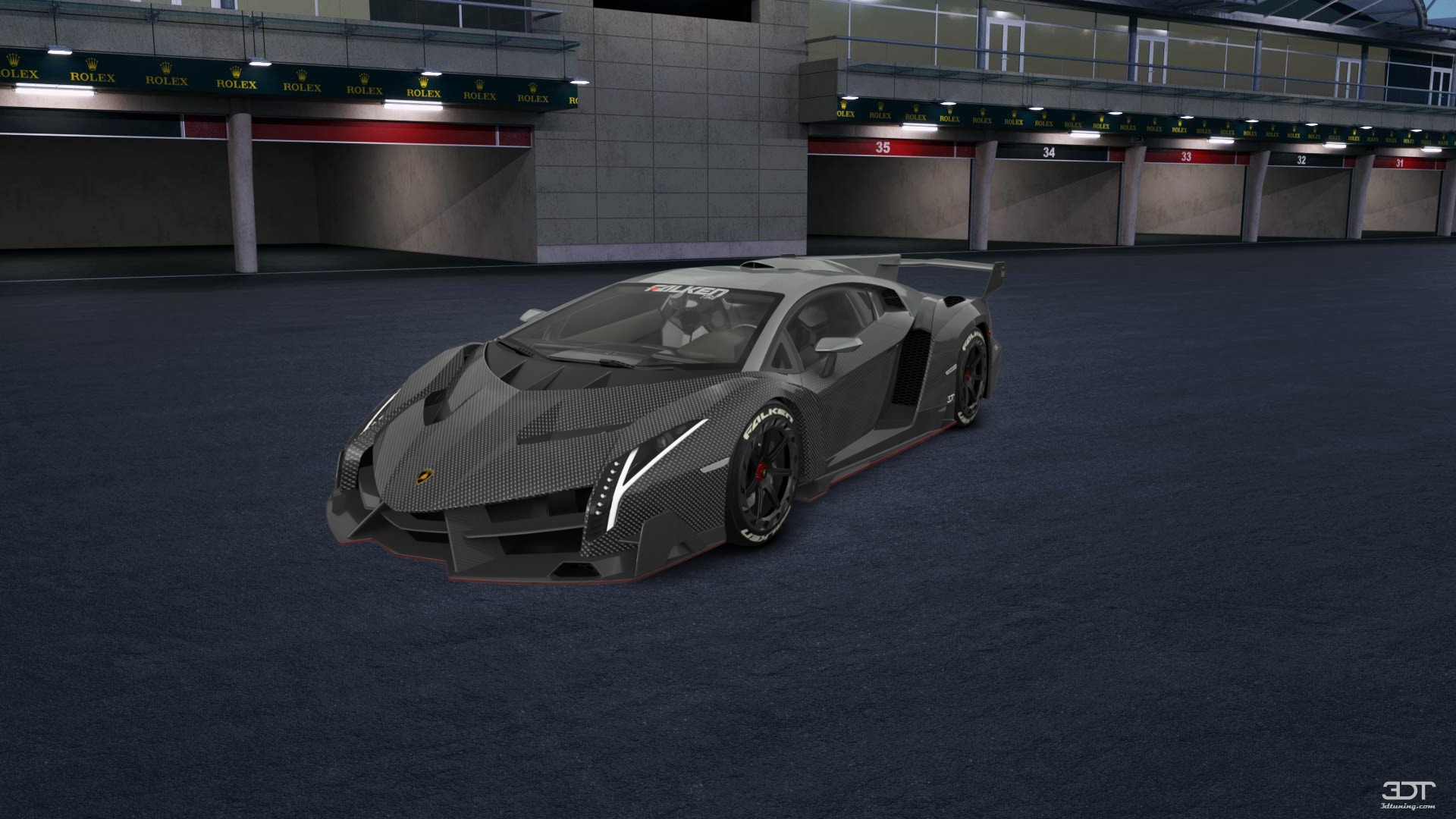 Lamborghini Veneno 2 Door Coupe 2013 tuning