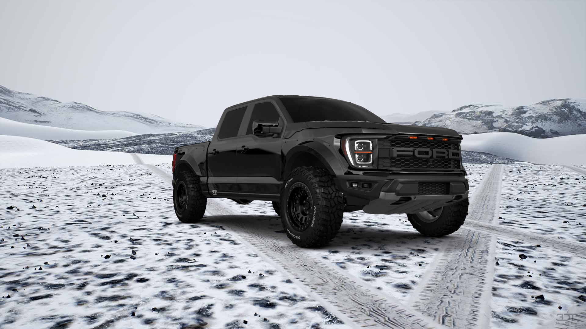 Ford F-150 Raptor 4 Door pickup truck 2021