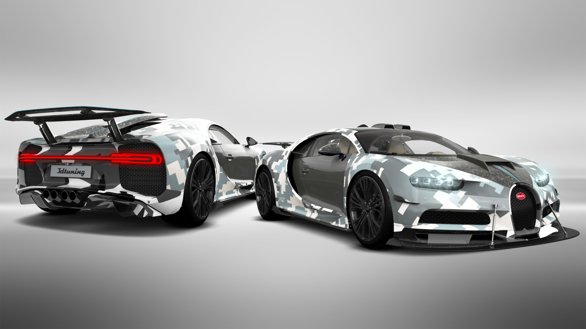 Bugatti Chiron 2 Door Coupe 2016 tuning