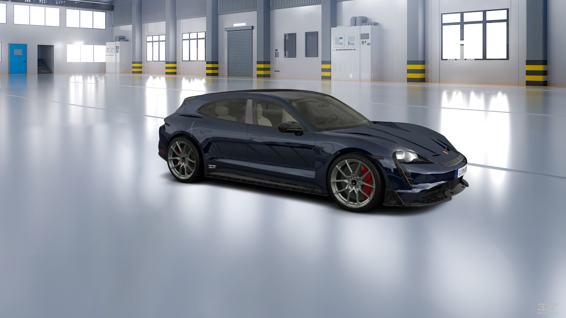 Porsche Taycan Sport Turismo Shooting Brake 2019 tuning