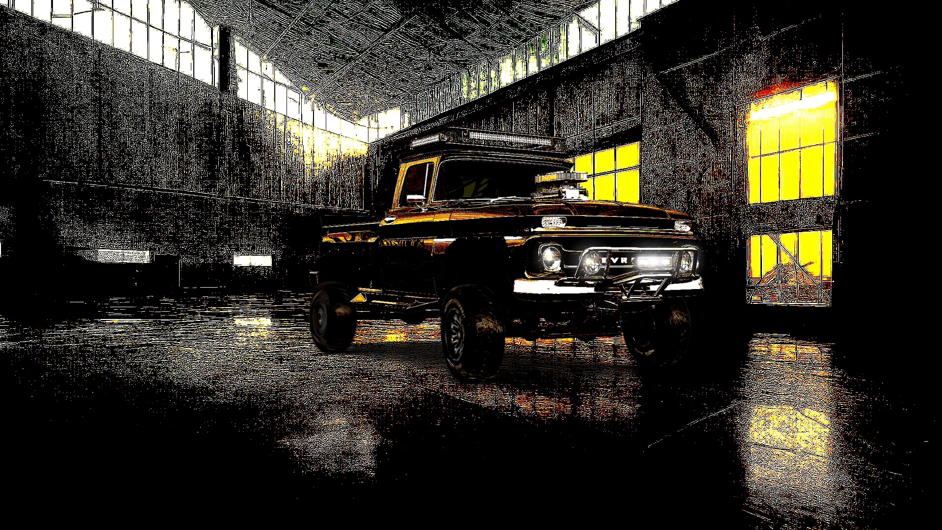 Chevrolet C-10 Stepside 2 Door pickup truck 1963 tuning