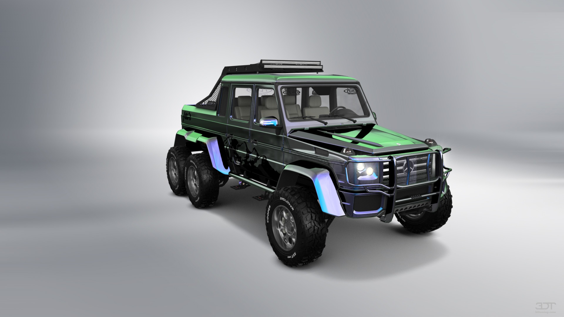 Mercedes G 63 AMG 6x6 4 Door pickup truck 2013