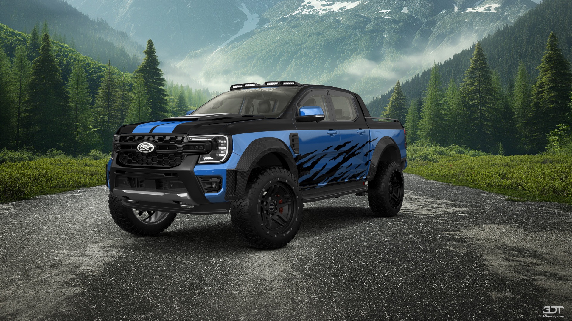 Ford Ranger 4 Door pickup truck 2022