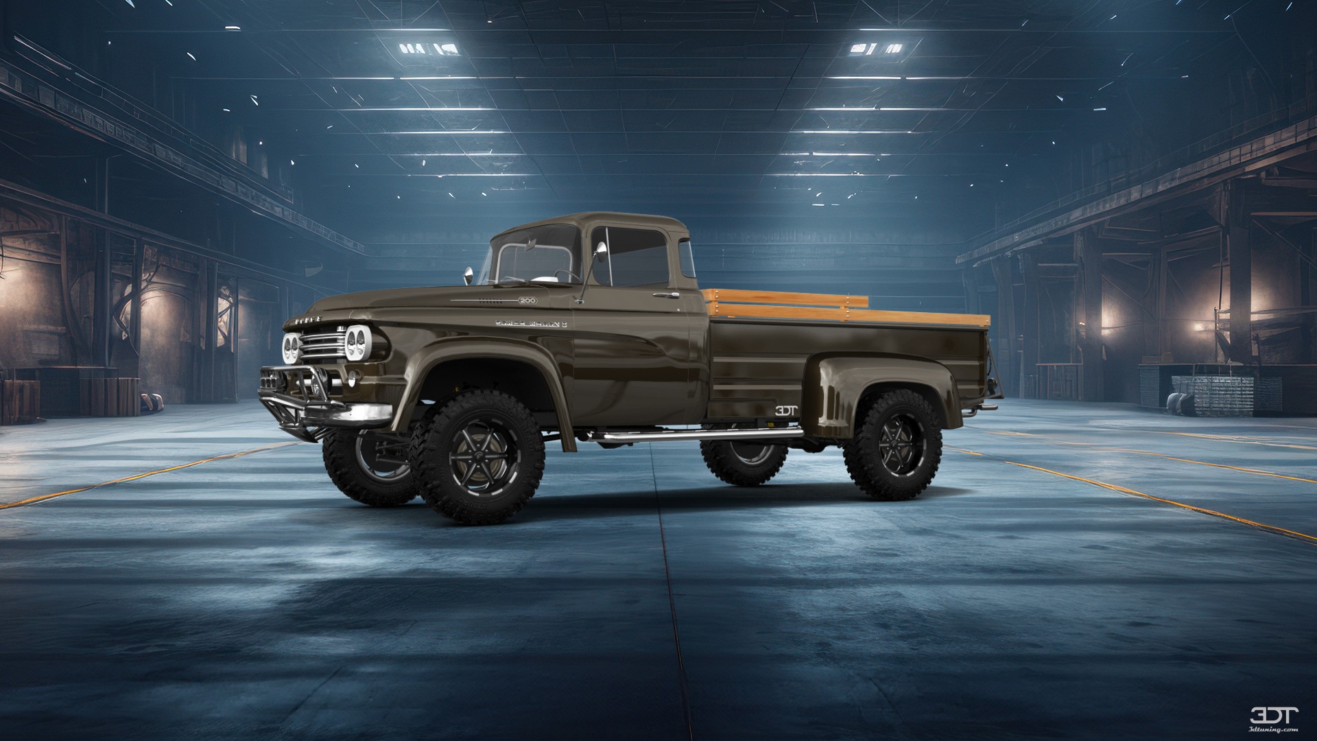 Dodge Power Wagon W300 2 Door pickup truck 1958