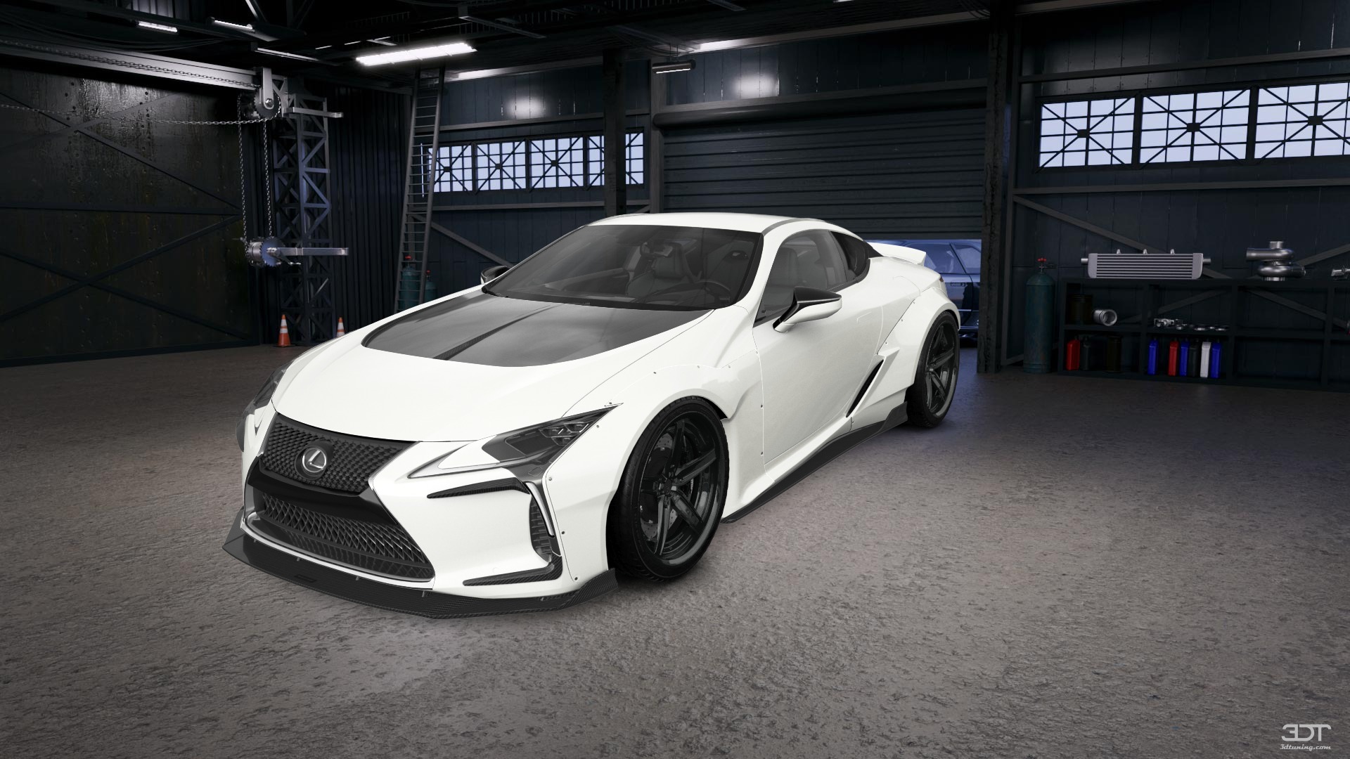 Lexus LC500 2 door fastback coupe 2017 tuning