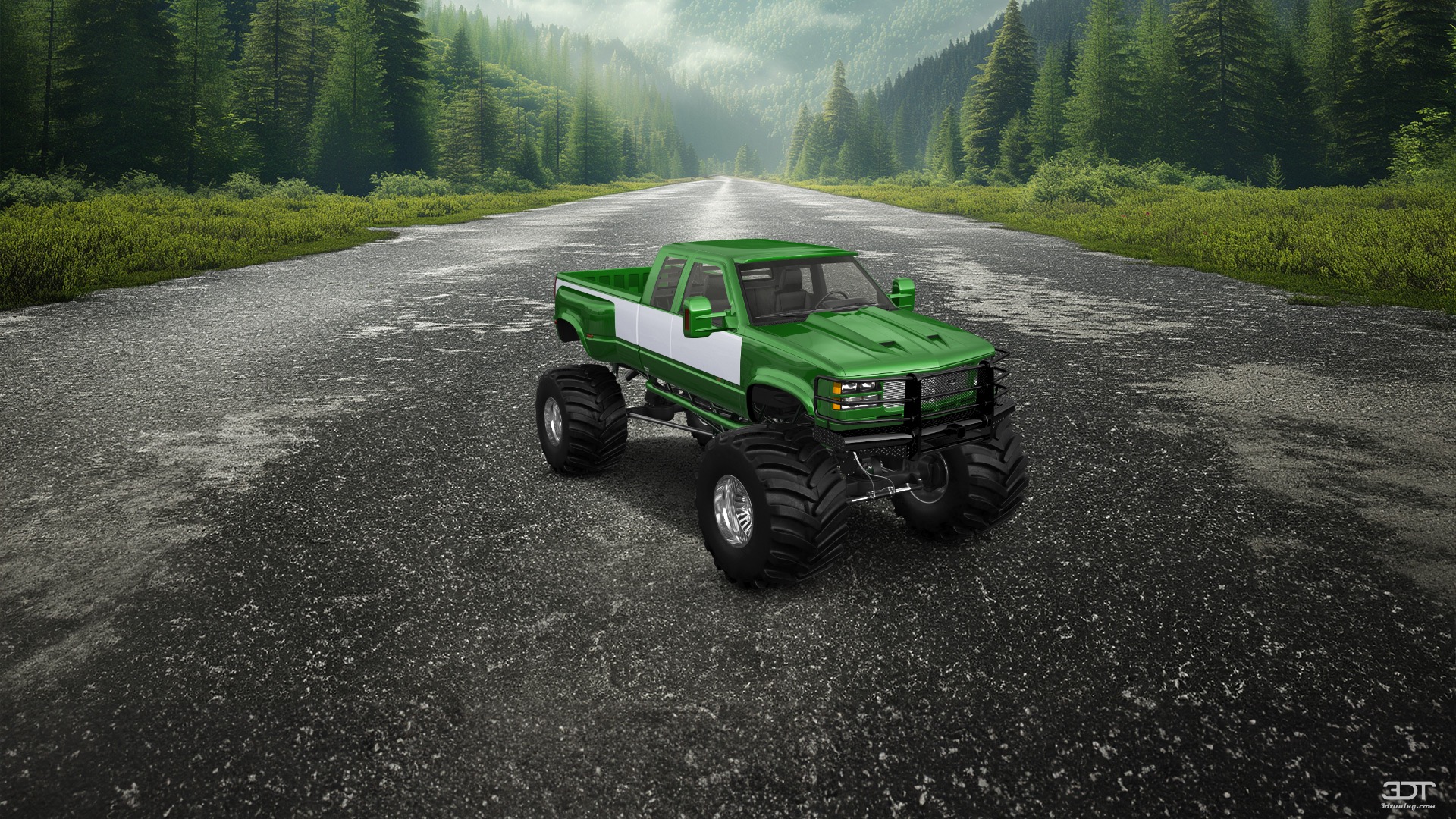 Chevrolet K3500 Extended Cab Pickup Truck 1988 tuning