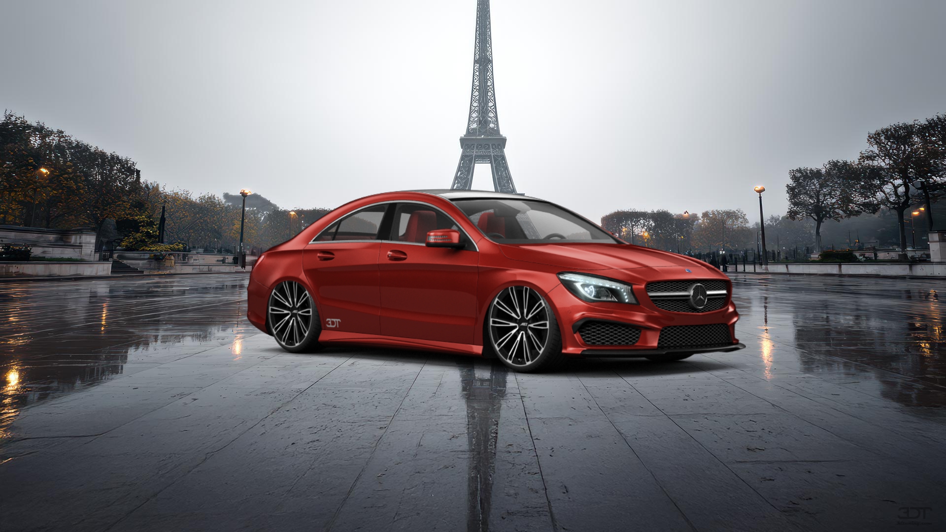 Mercedes CLA class 4 Door Coupe 2014 tuning