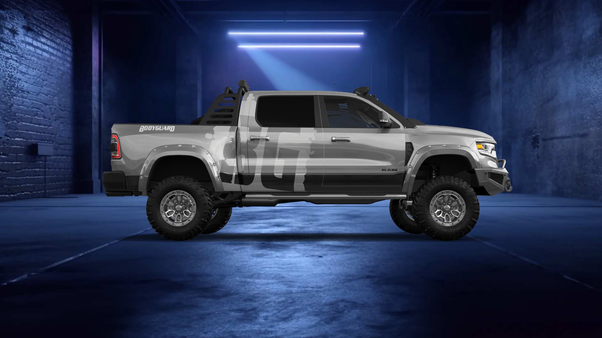 Dodge Ram 1500 TRX 4 Door pickup truck 2021 tuning