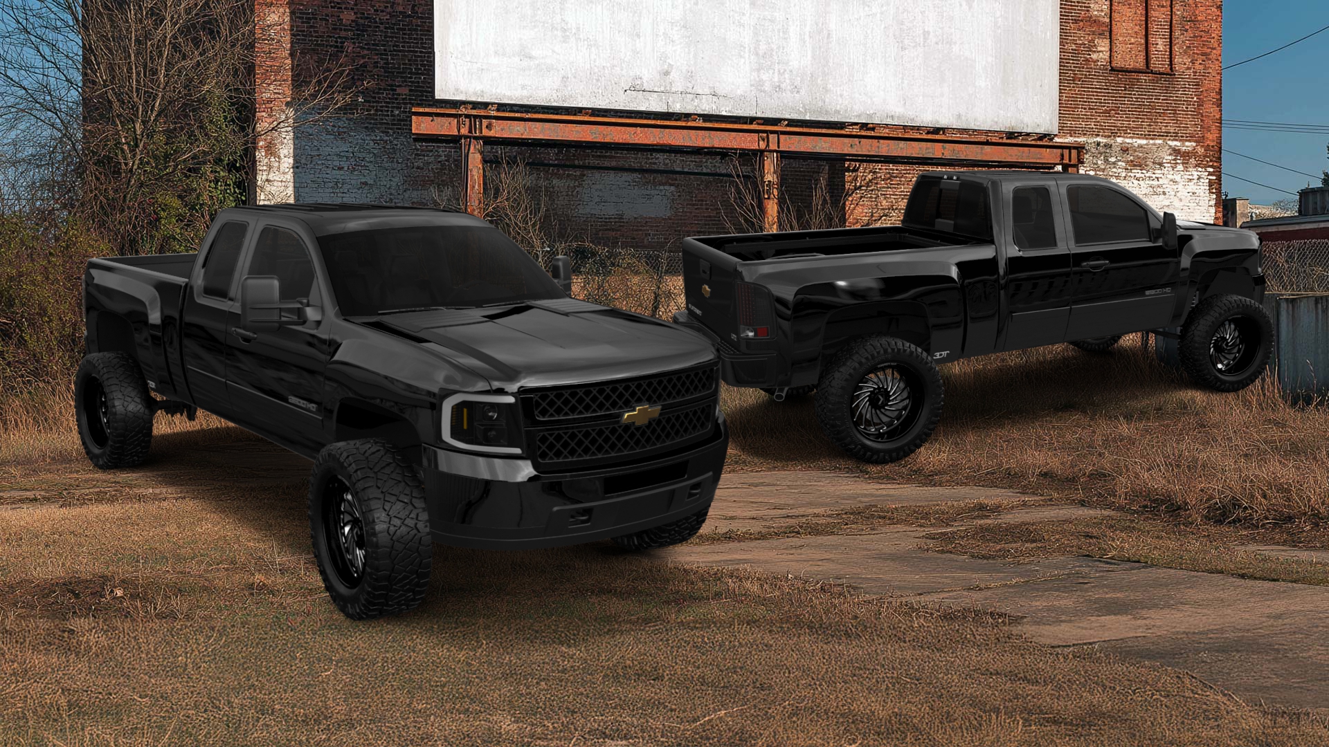 Chevrolet Silverado 2500 HD Extended Cab Pickup Truck 2007 tuning