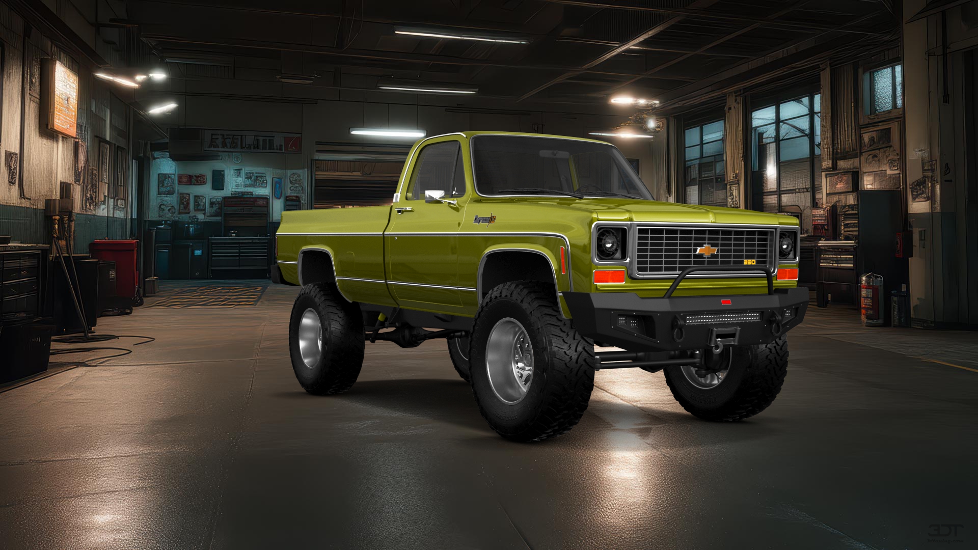 Chevrolet Silverado C-10 2 Door pickup truck 1973 tuning