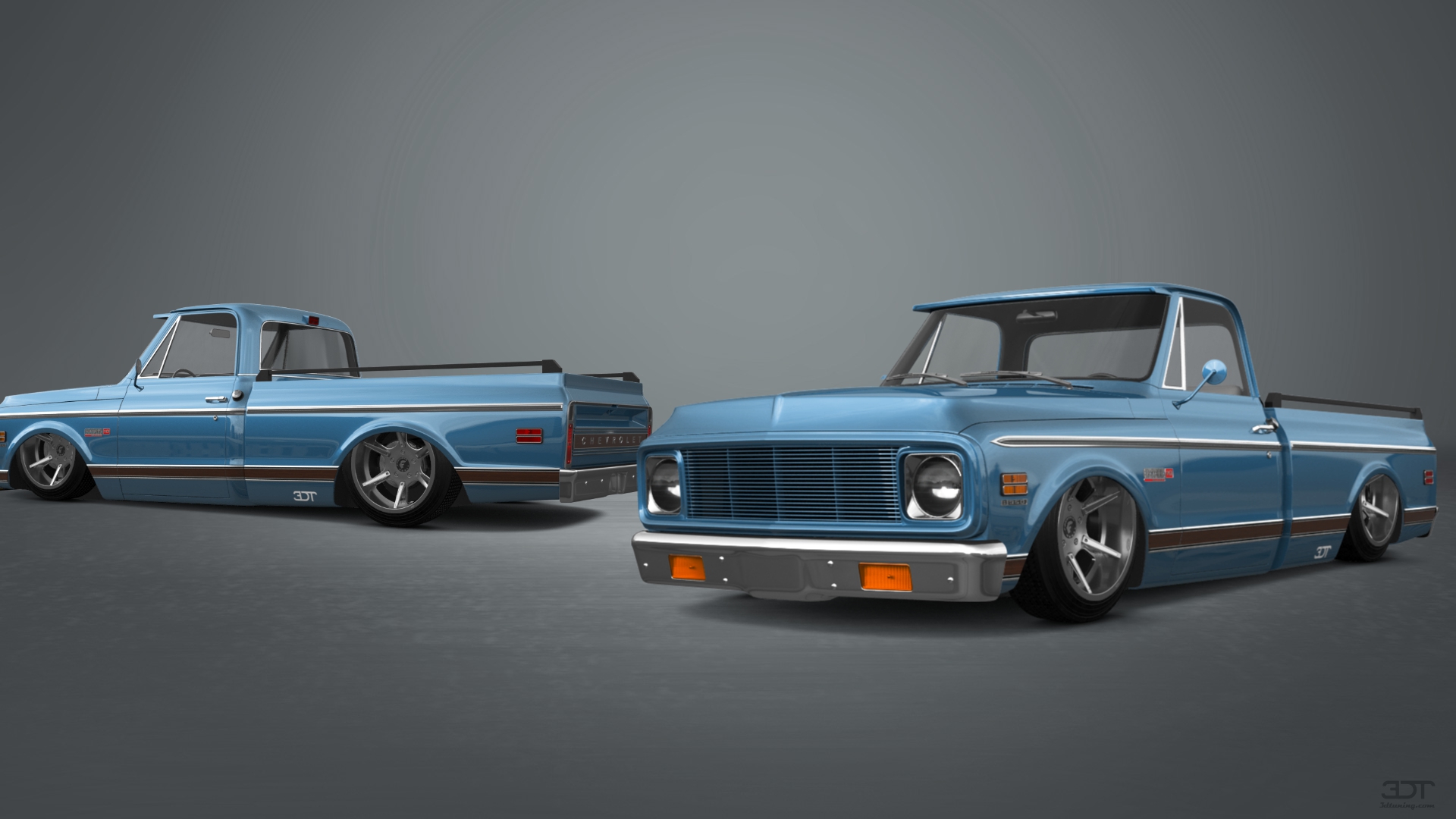 Chevrolet C-10 Cheyenne 2 Door pickup truck 1972 Images