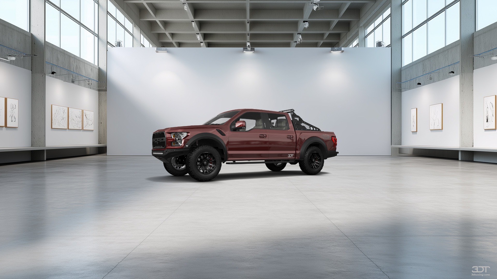 Ford F-150 Raptor 4 Door pickup truck 2017 tuning