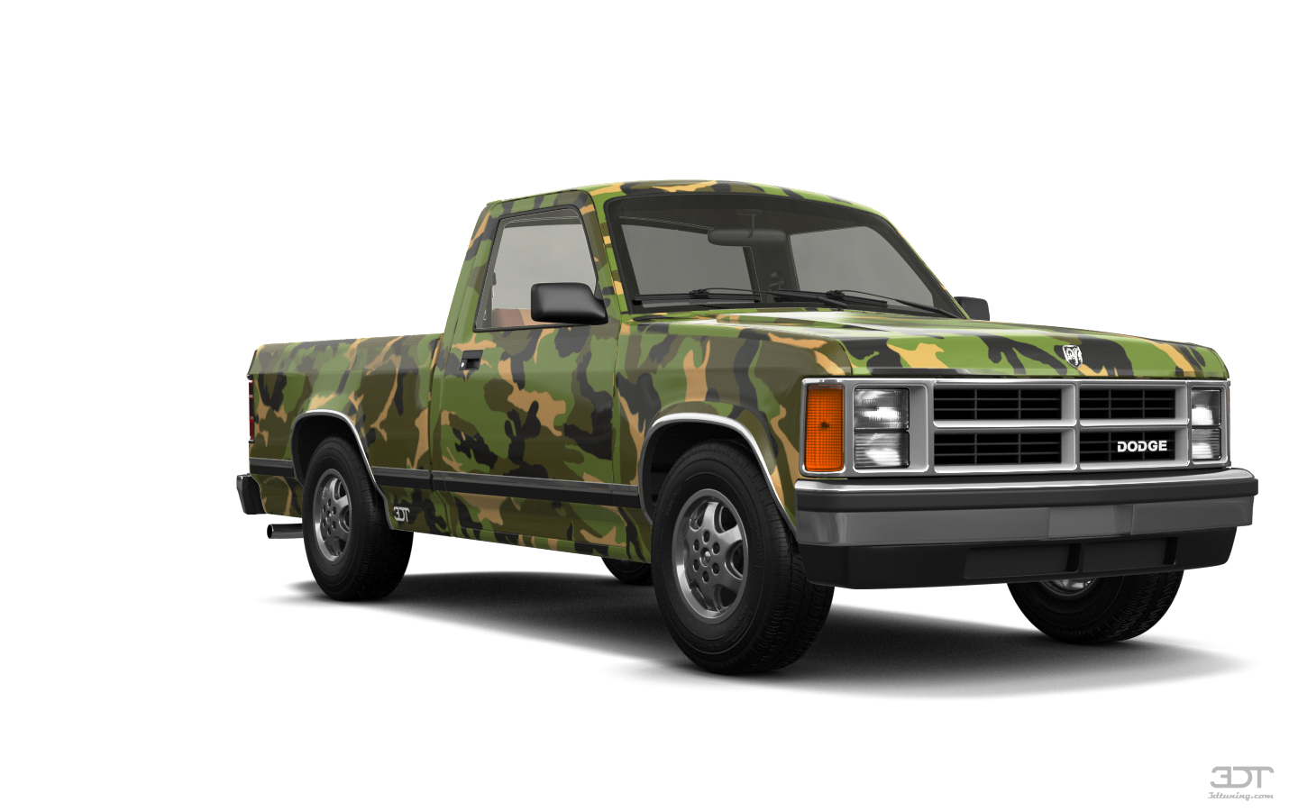 Tuning Dodge Dakota Regular Cab 2 Door pickup truck 1987