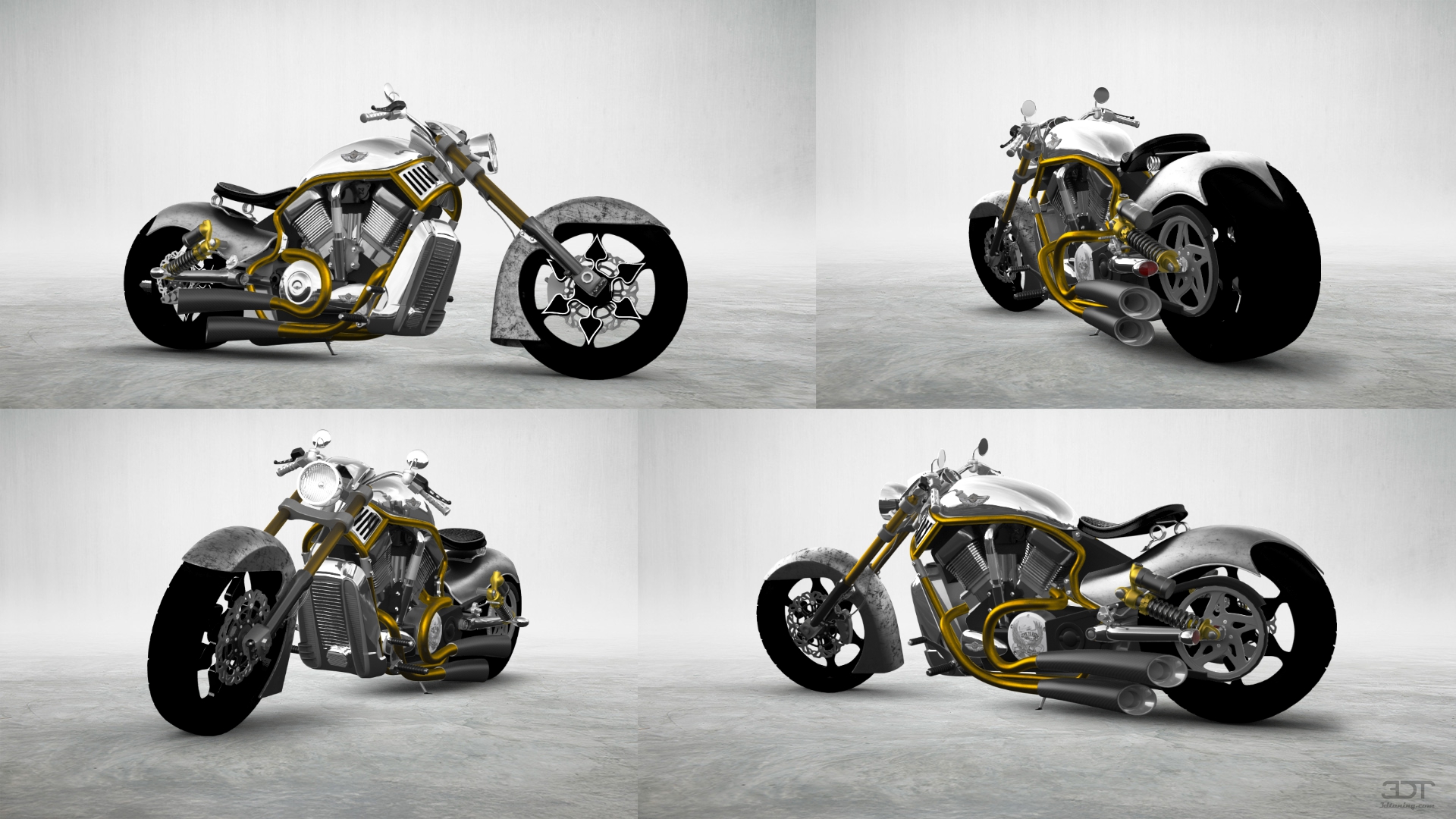 Harley-Davidson Custom Chopper Cruiser 2011 tuning