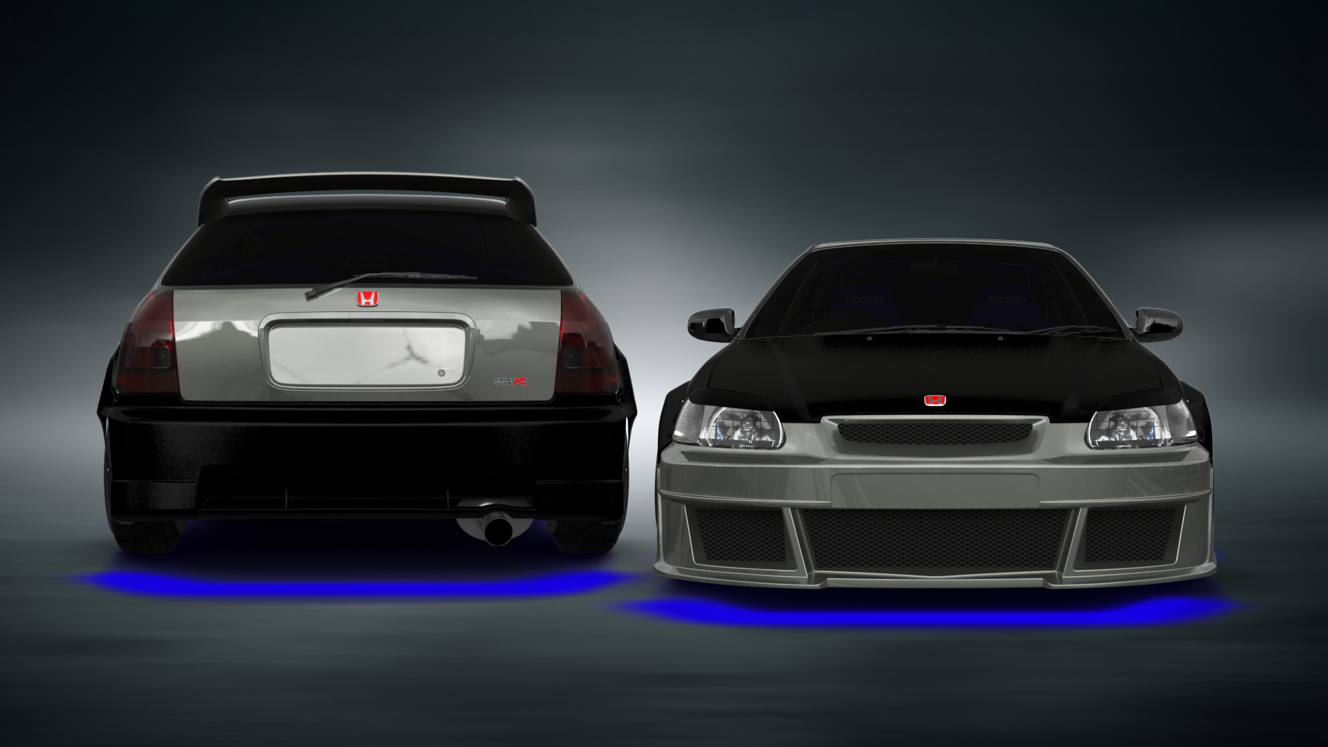 Honda Civic 3 Door Hatchback 1997 Images