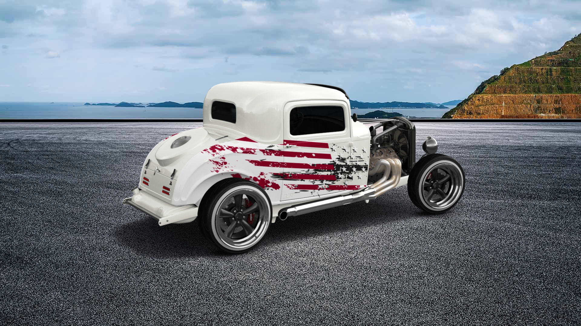 Ford Model B Deluxe 2 Door Coupe 1932