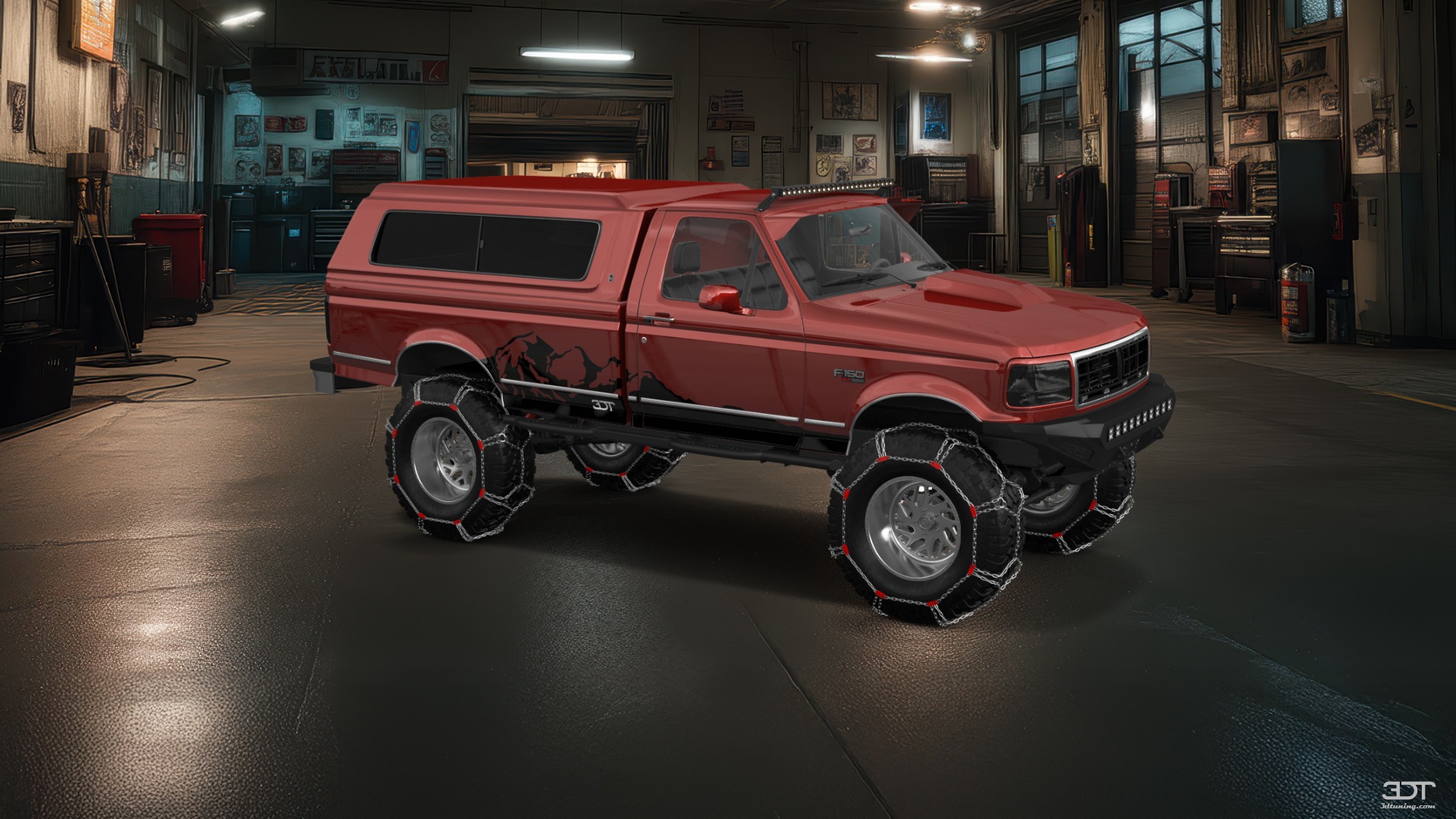 Ford F-150 Regular Cab 2 Door pickup truck 1992 tuning
