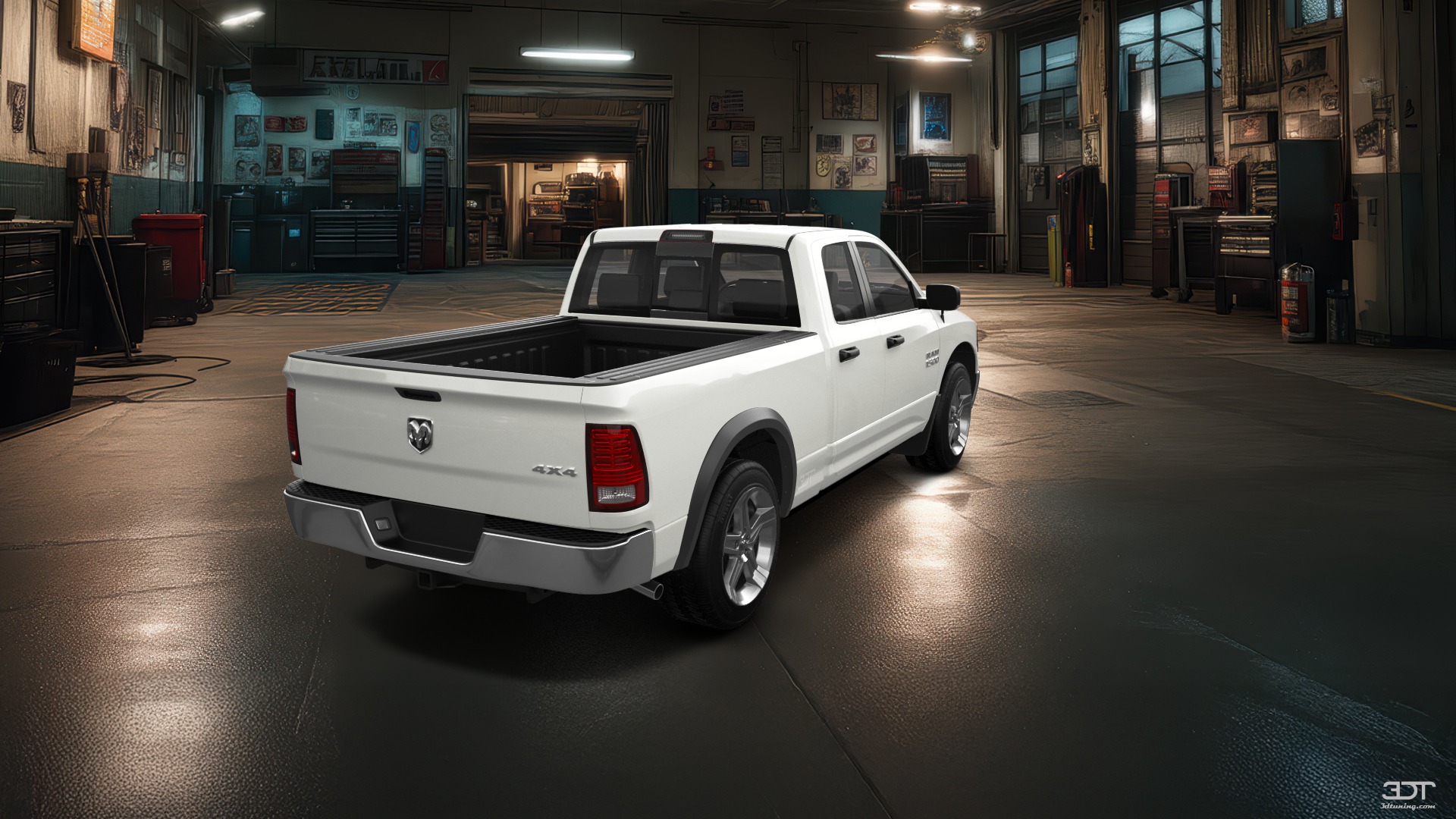 Dodge Ram 1500 6.4' box Extended Cab 4 Door pickup truck 2009 tuning