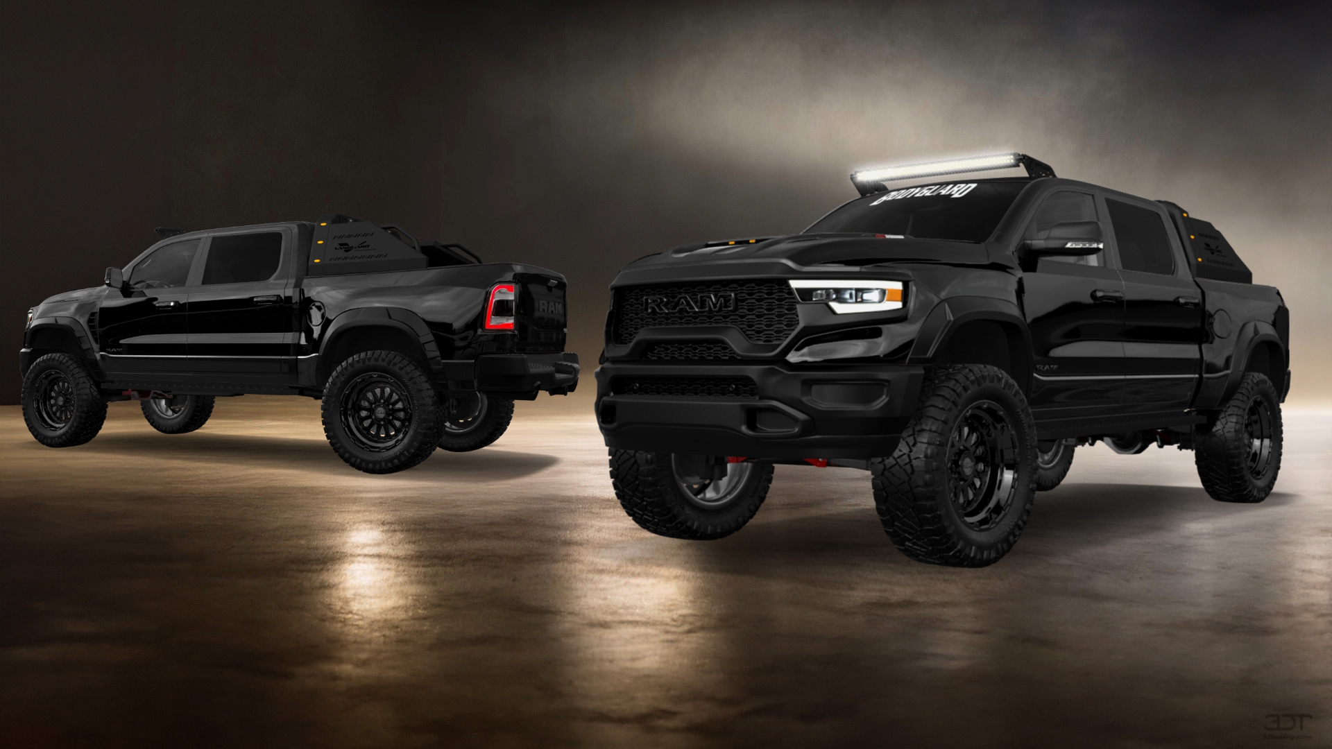 Dodge Ram 1500 TRX 4 Door pickup truck 2021 Images