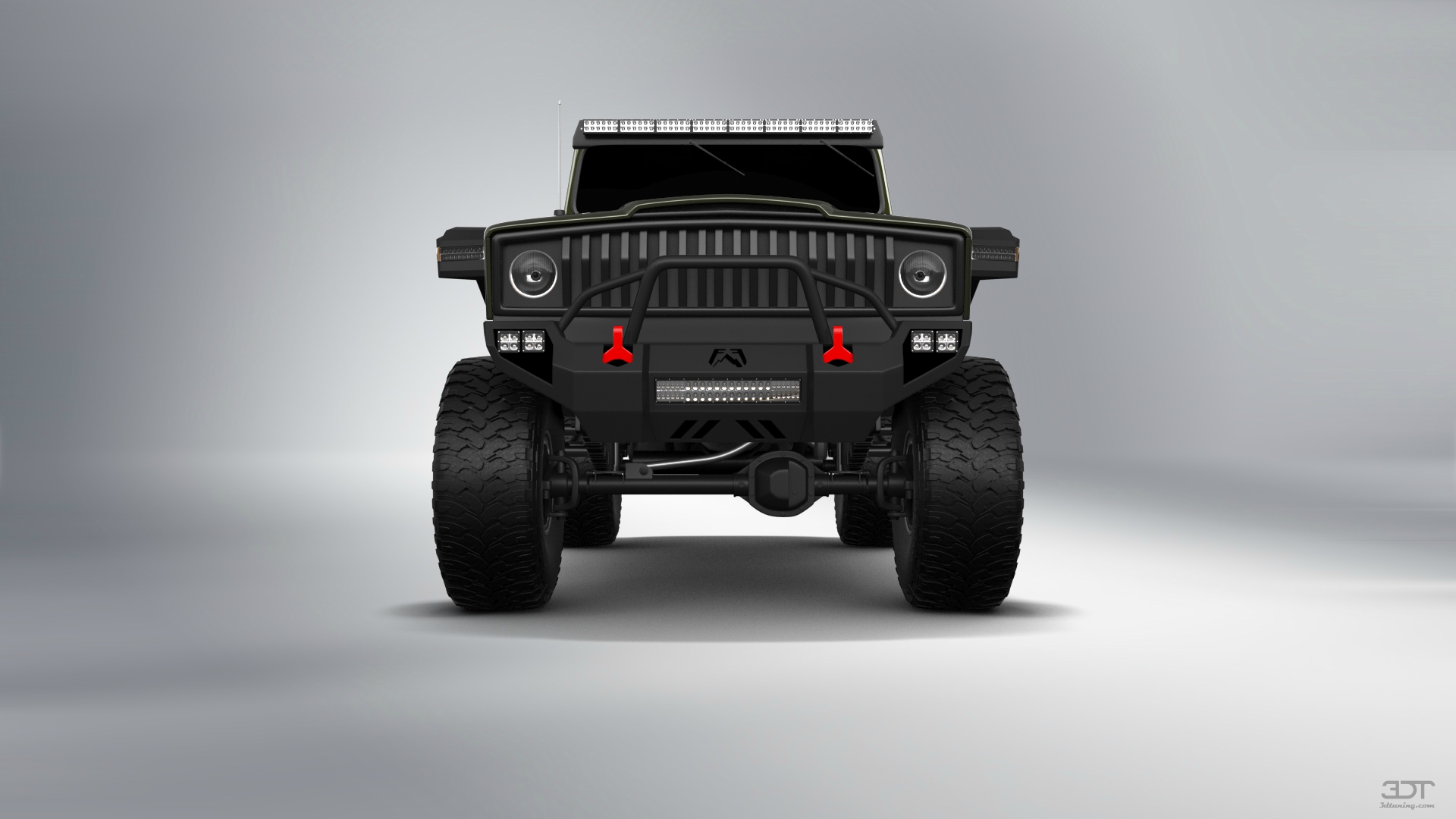 Jeep Kaiser M715 2 Door pickup truck 1968 tuning