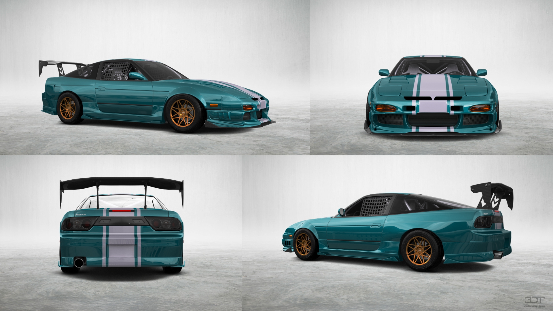 Nissan 240SX 3 Door Hatchback 1989 tuning