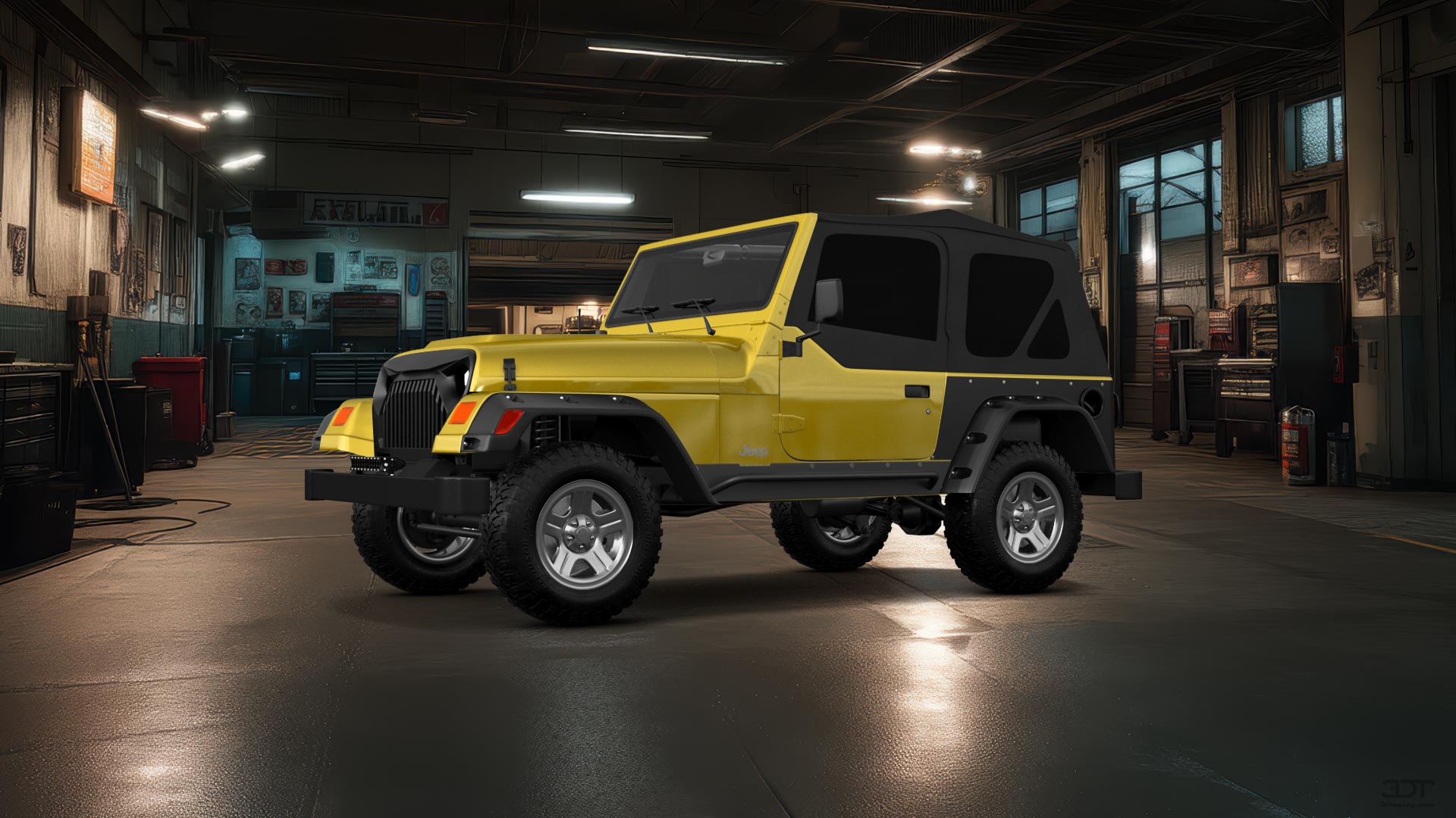 Jeep Wrangler TJ 2 Door SUV 1997 tuning