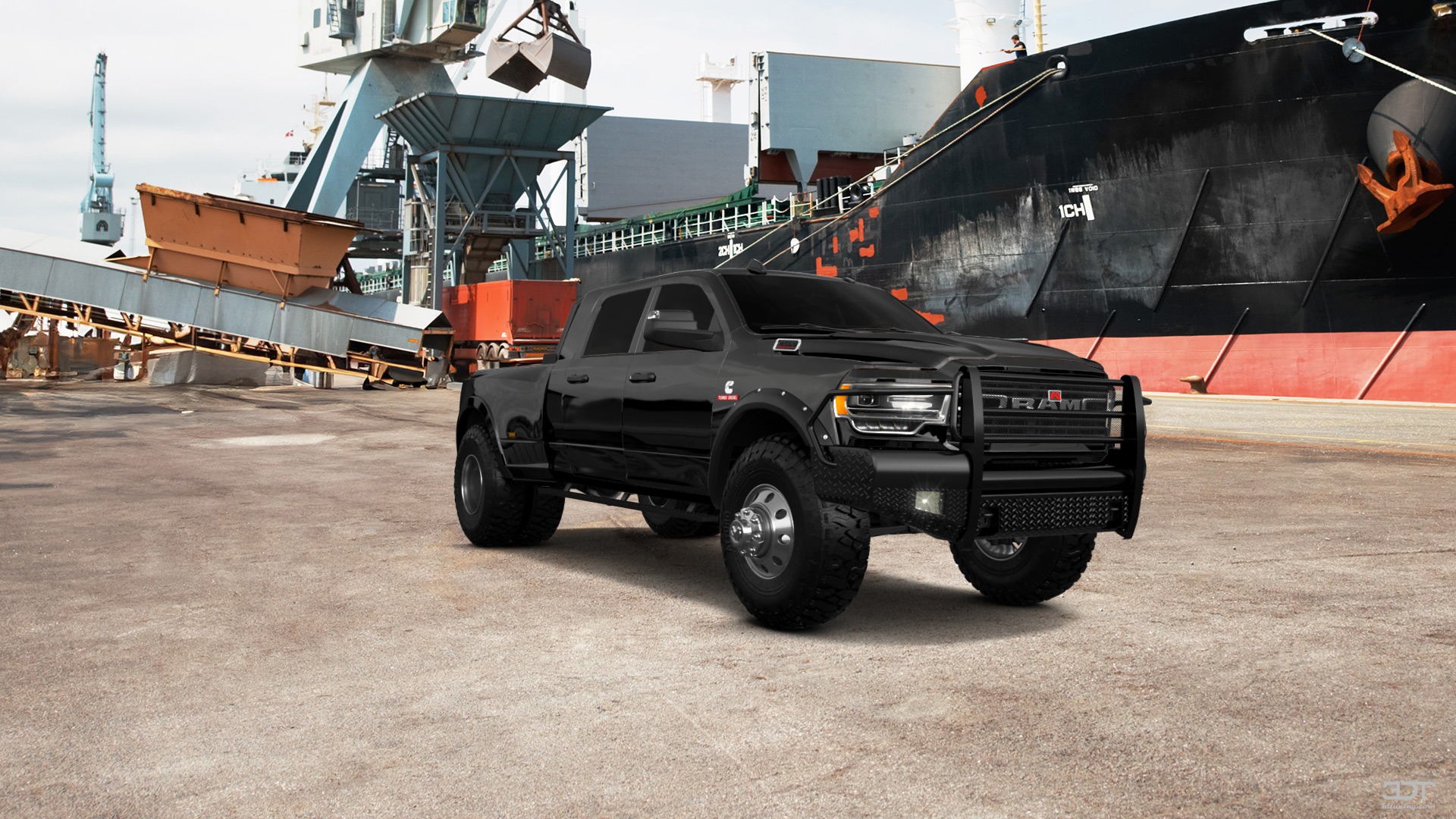 Dodge Ram 3500 4 Door pickup truck 2020 tuning