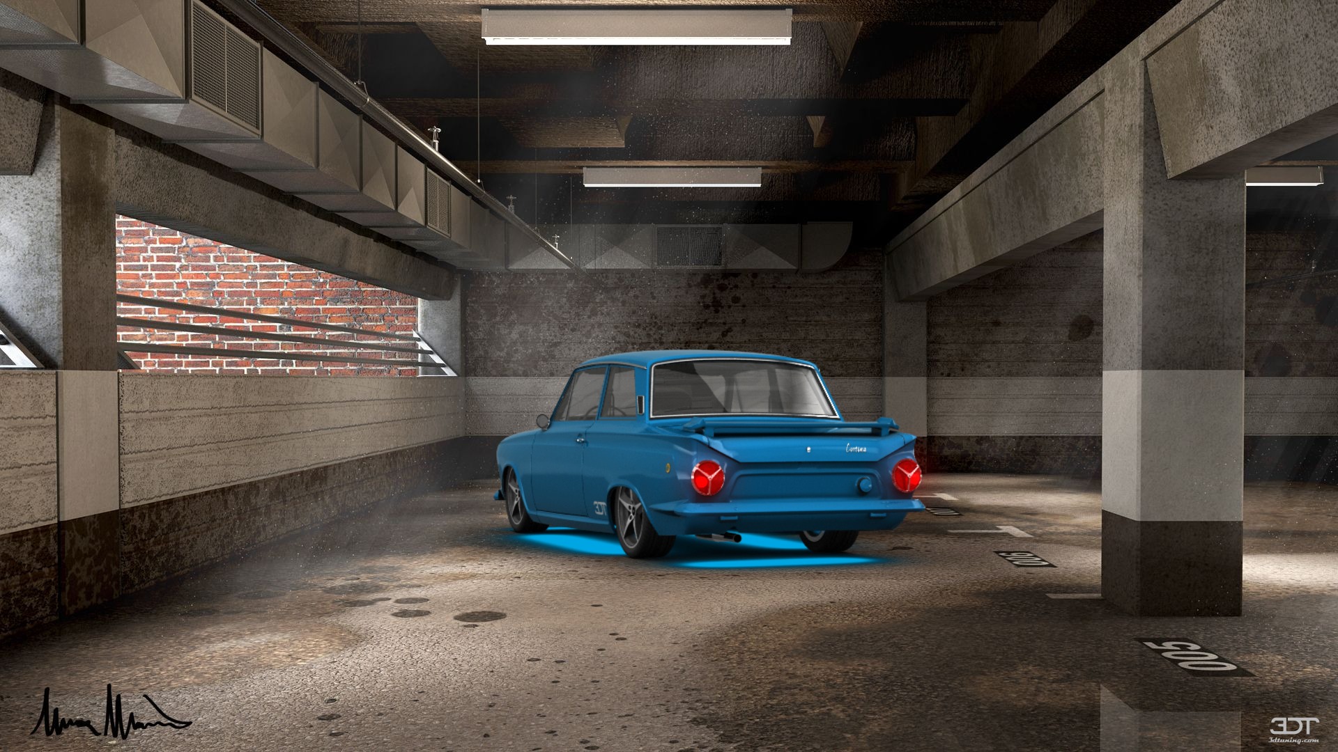 Lotus Cortina Coupe 1966 tuning