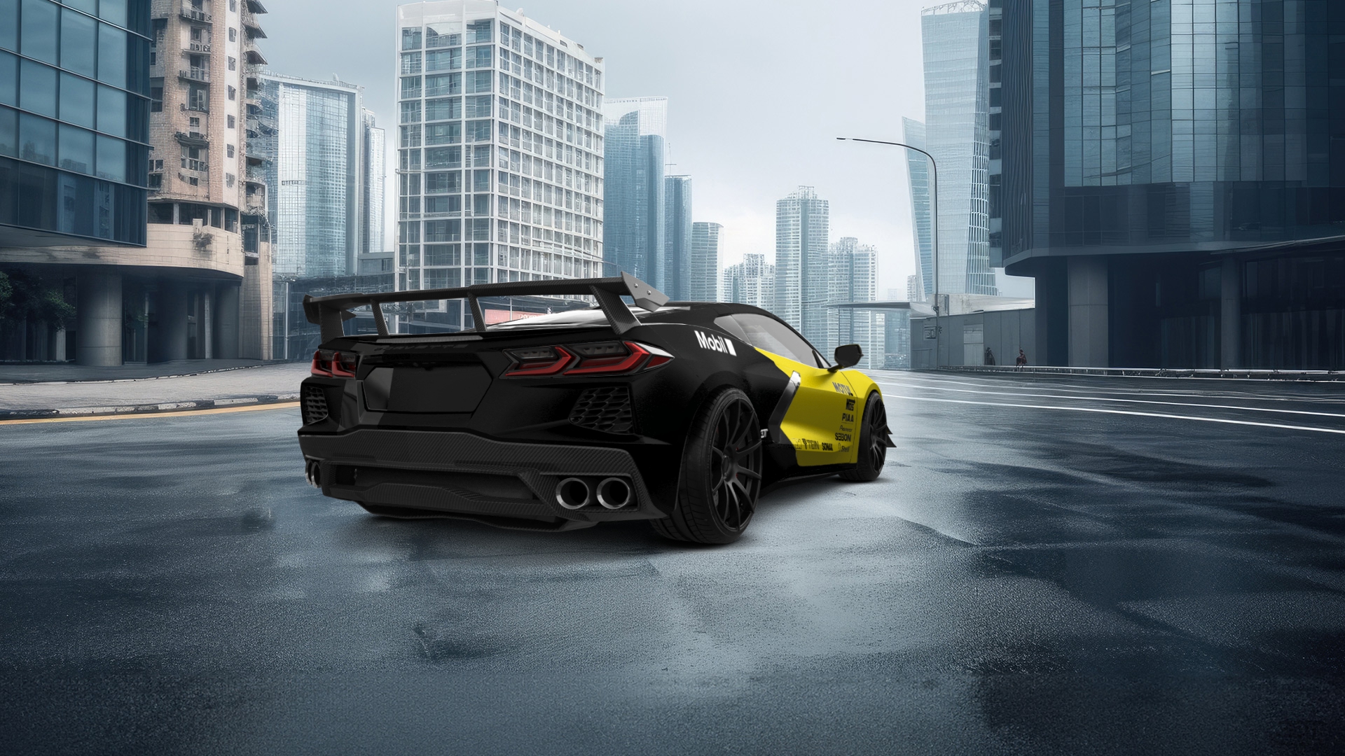 Chevrolet Corvette 2 door targa top 2020 Images