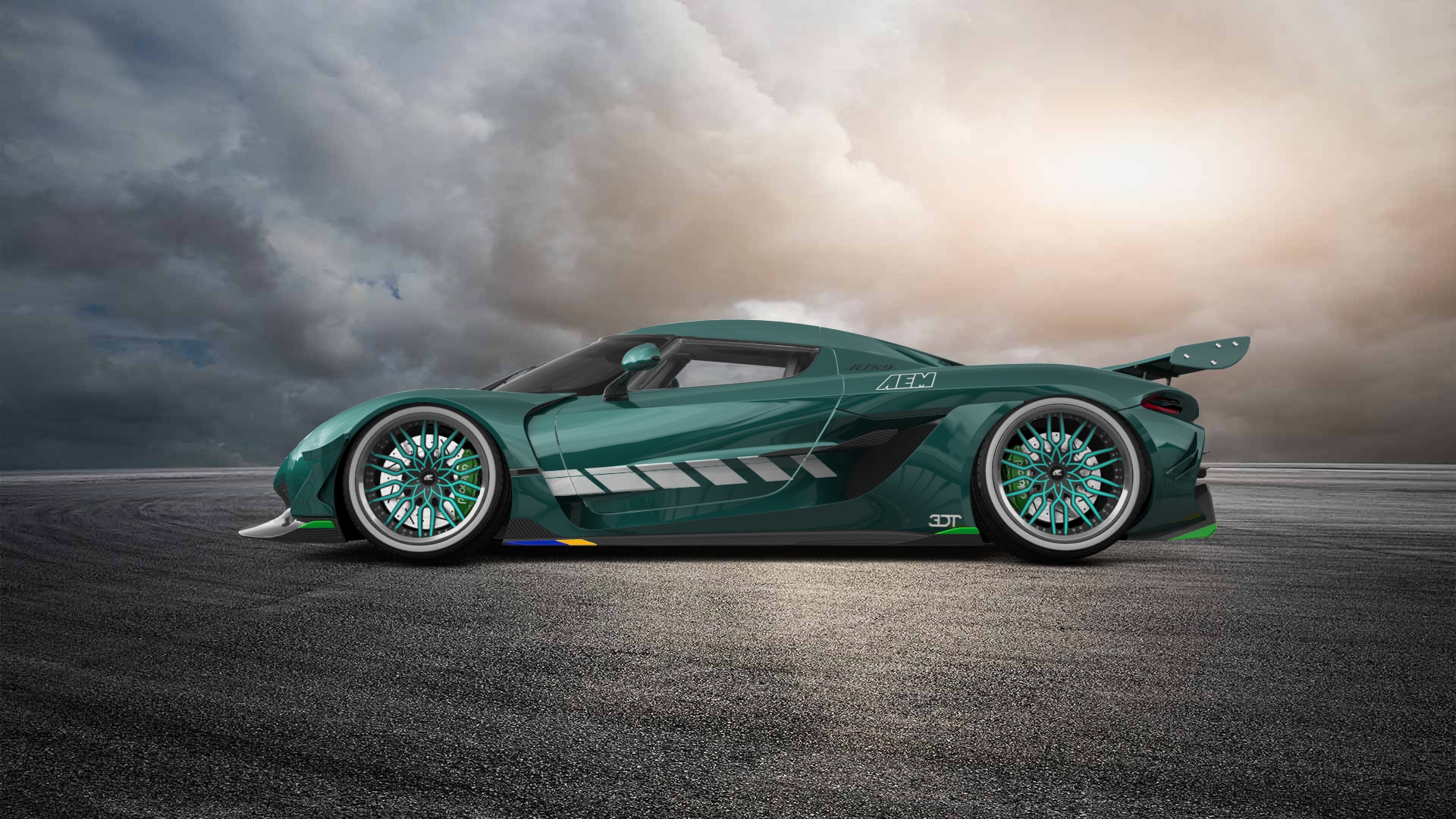 Koenigsegg Jesko 2 door targa top 2020