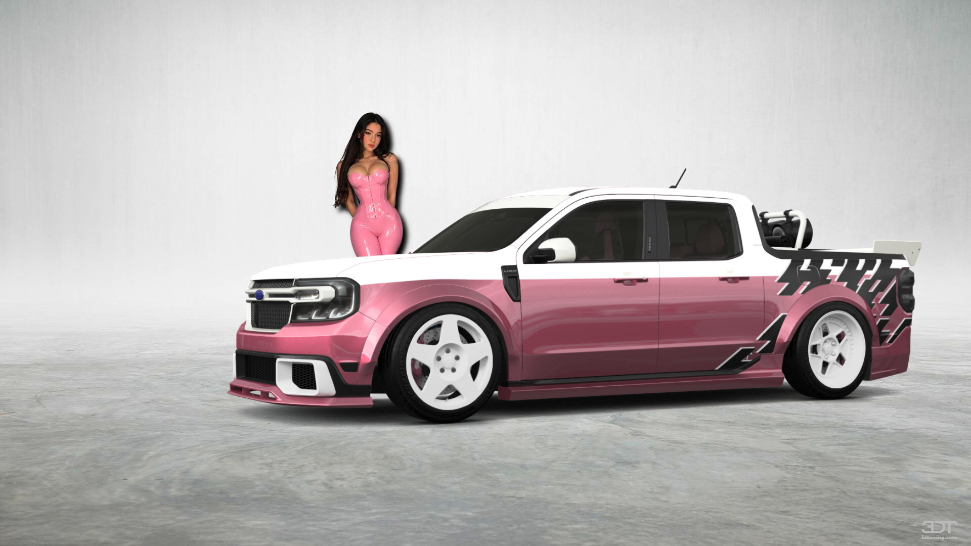Ford Maverick 4 Door pickup truck 2022 tuning