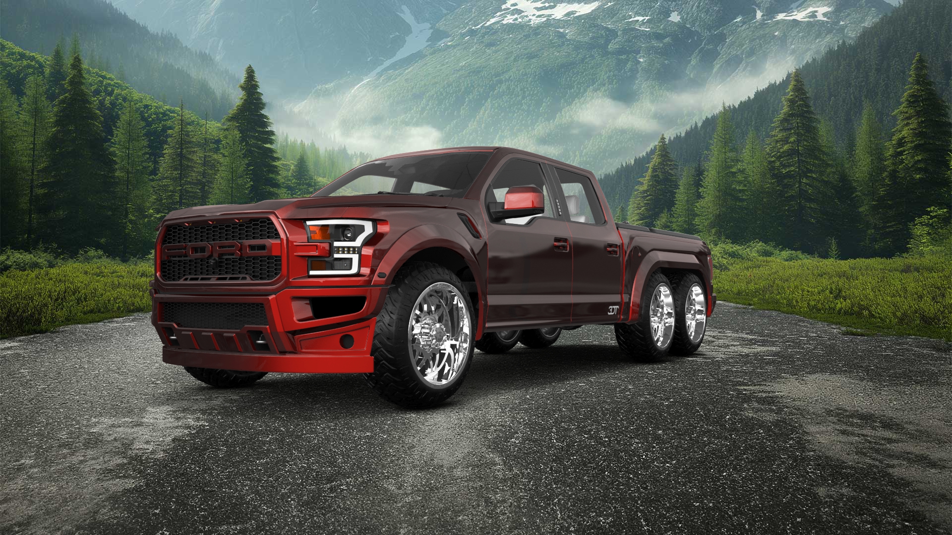 Ford Hennessey VelociRaptor 6x6 Truck 2017 tuning