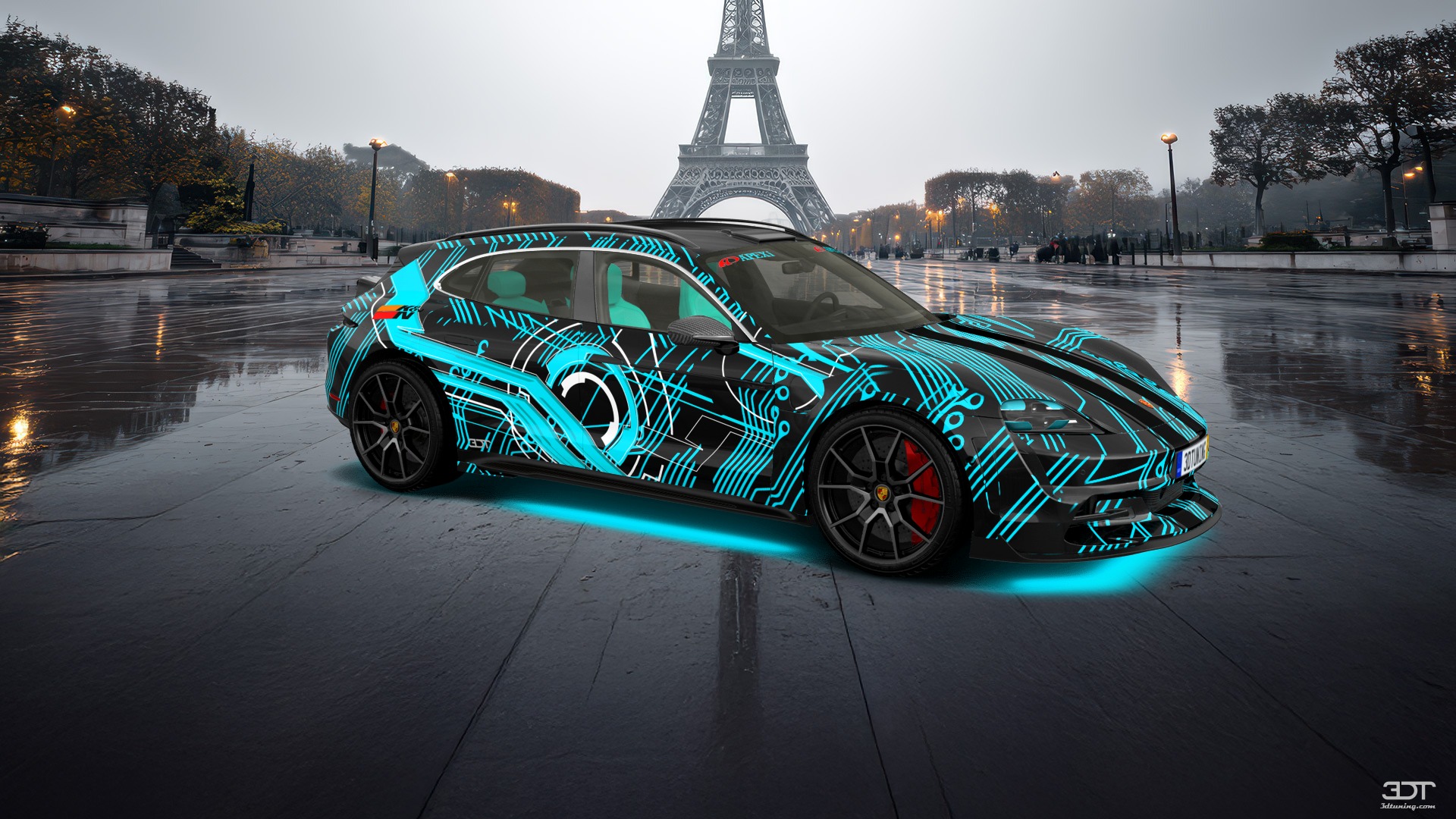 Porsche Taycan Sport Turismo Shooting Brake 2019 tuning