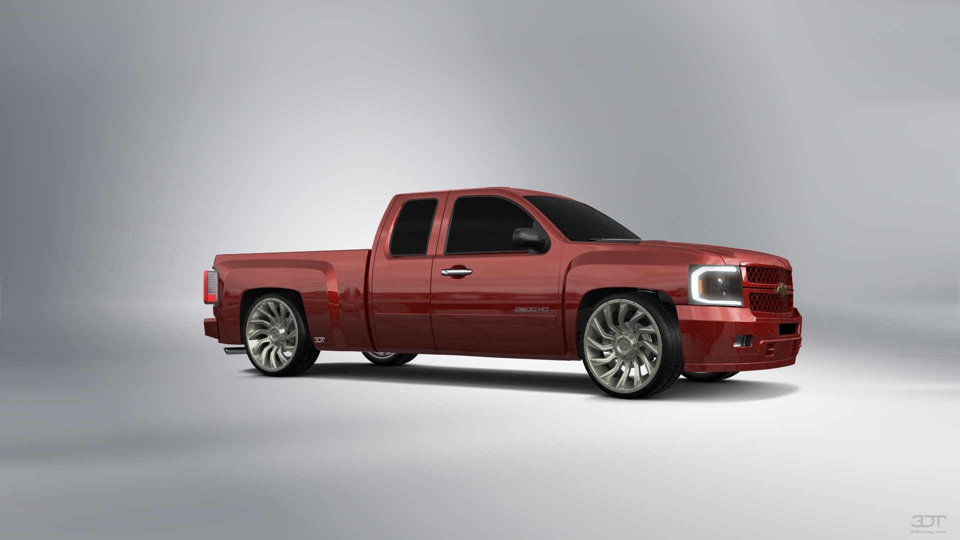 Chevrolet Silverado 2500 HD Extended Cab Pickup Truck 2007