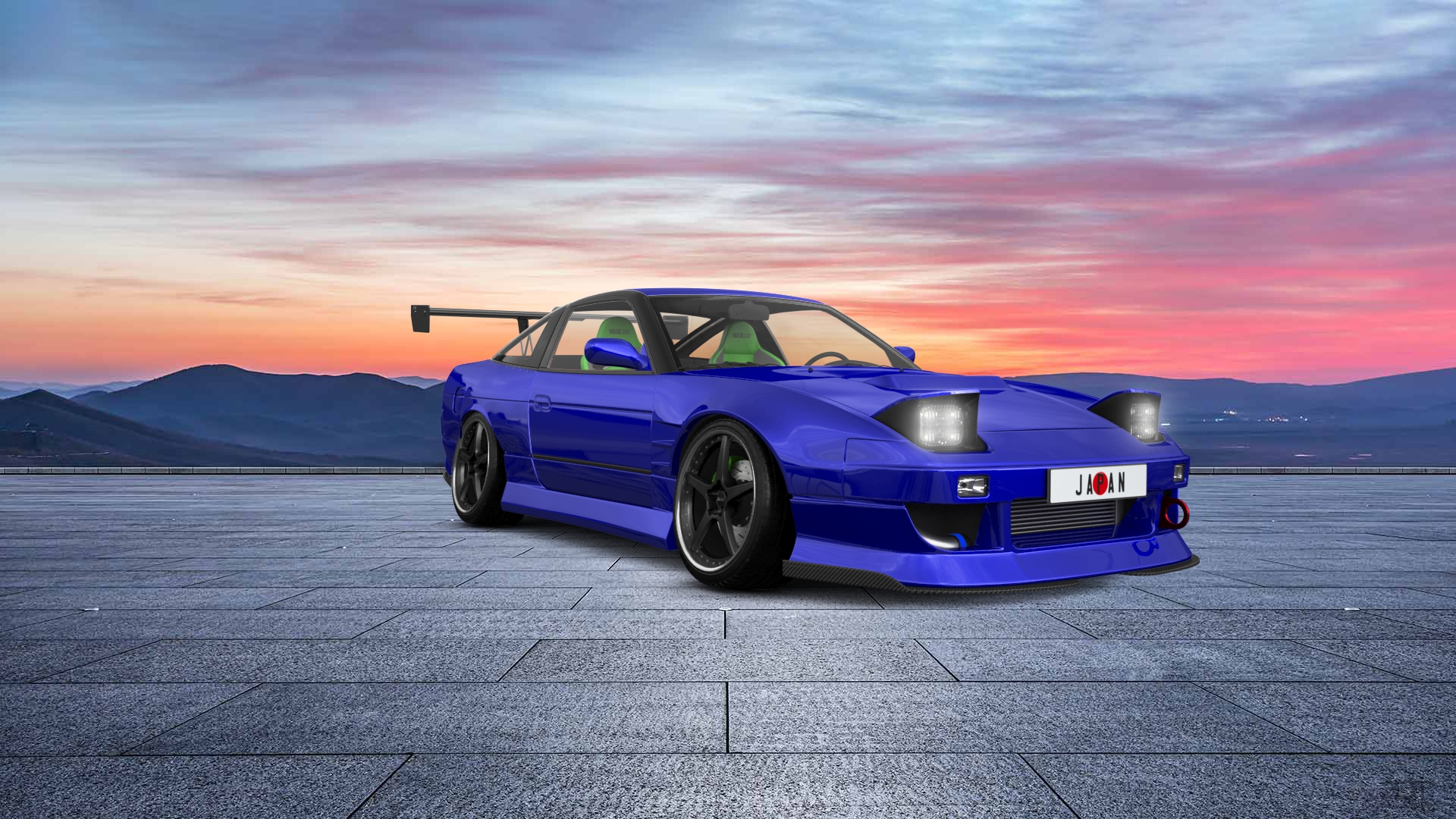 Nissan 240SX 3 Door Hatchback 1989 tuning