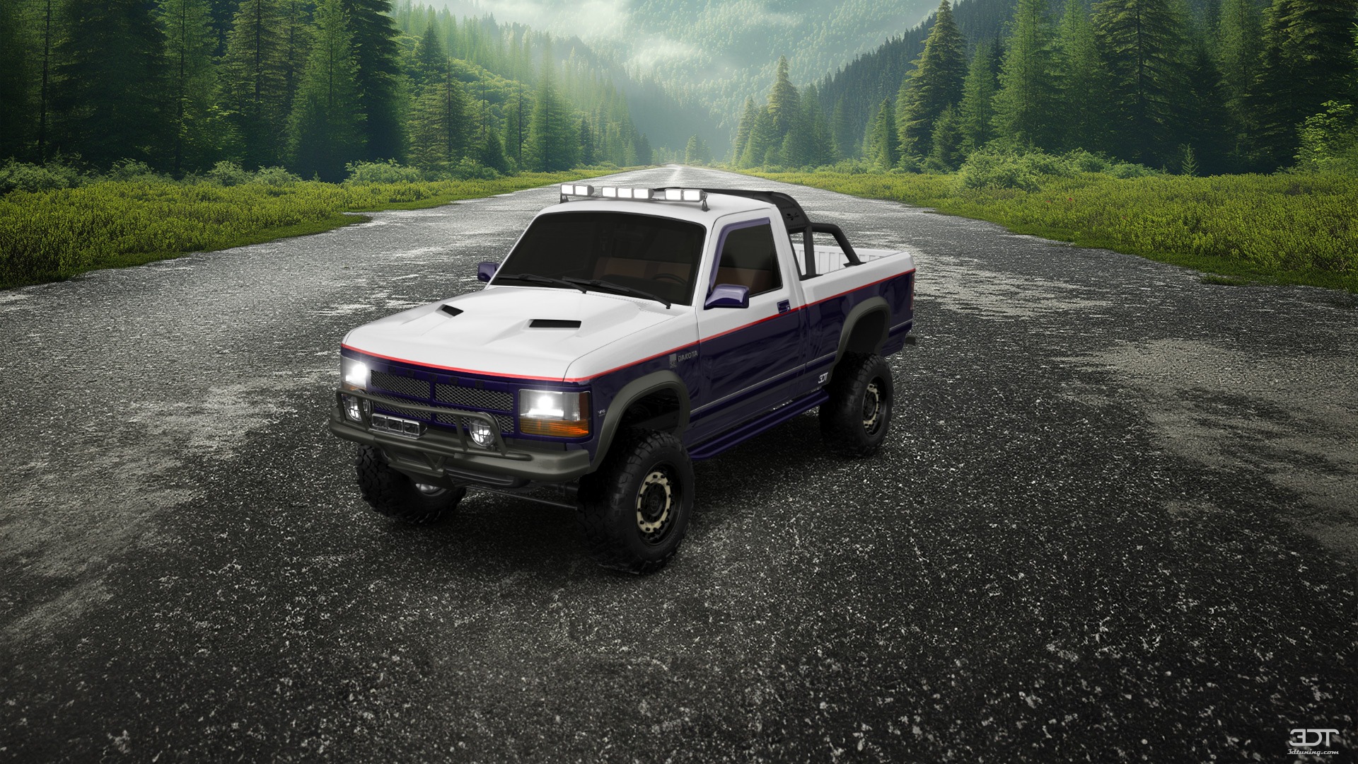Dodge Dakota Regular Cab 2 Door pickup truck 1987