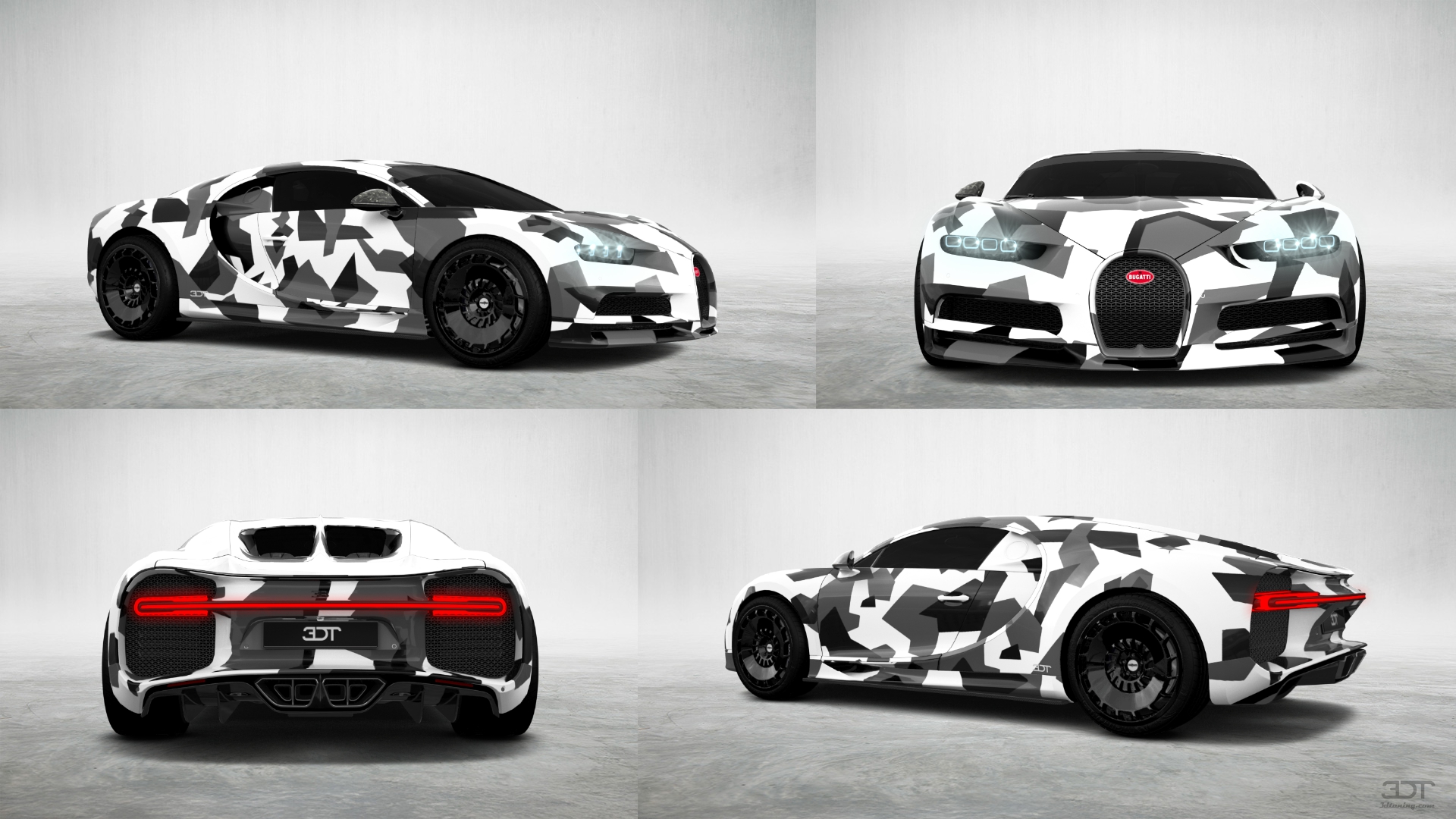 Bugatti Chiron 2 Door Coupe 2016 tuning